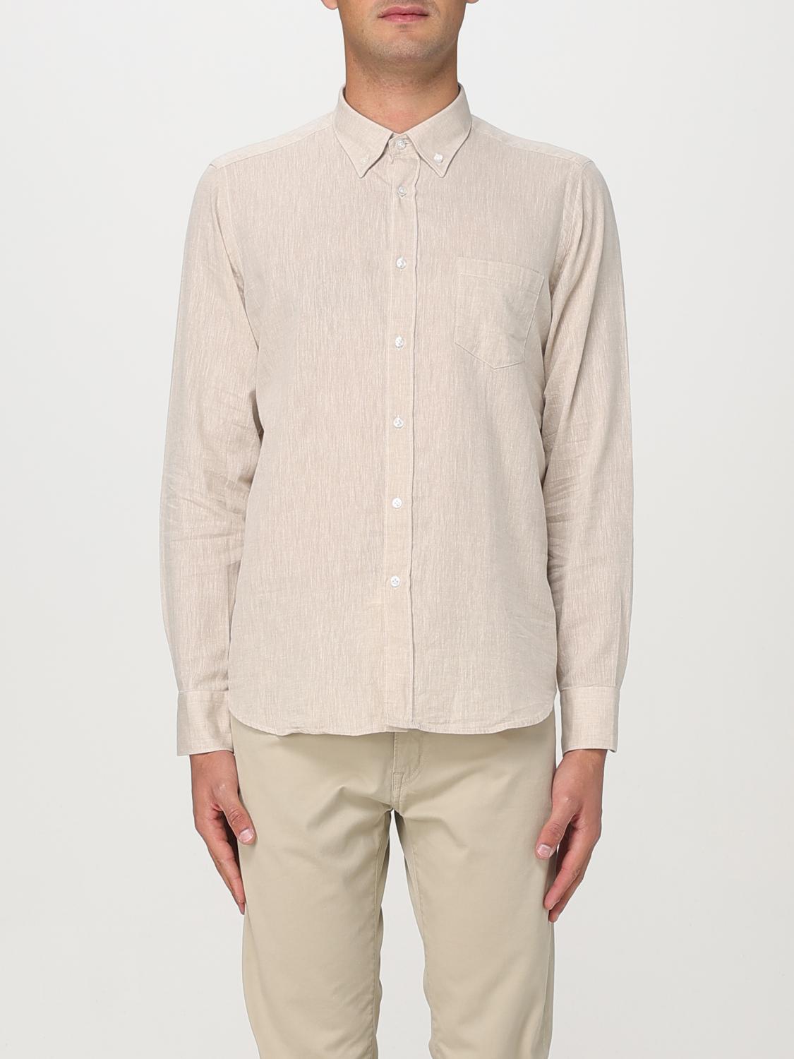 MANUEL RITZ Hemd Herren Farbe Beige