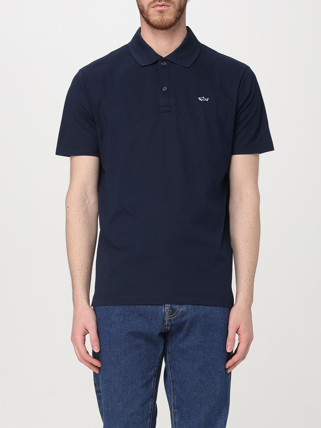 PAUL & SHARK POLO SHIRT PAUL & SHARK MEN COLOR BLUE G57201009