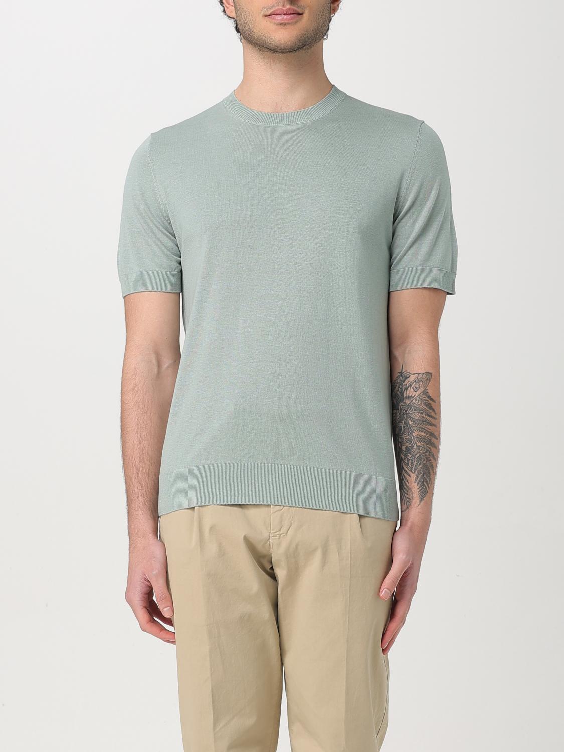 Shop Paolo Pecora T-shirt Men Color Green