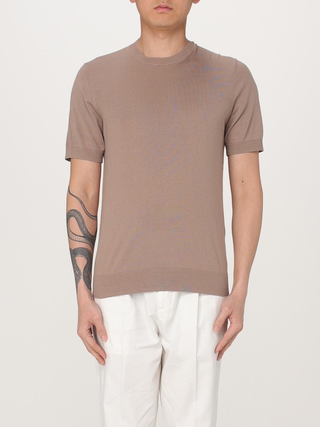 Paolo Pecora T-shirt  Men Color Grey In Grey