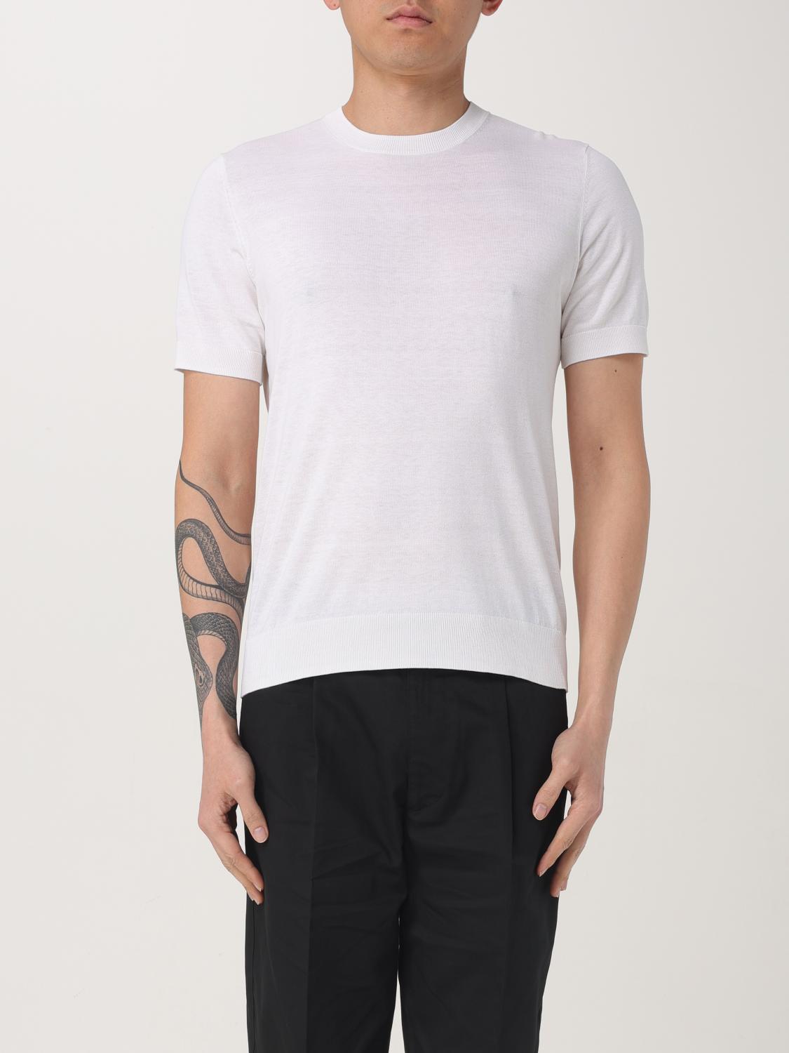 Shop Paolo Pecora T-shirt Men Color Grey 1