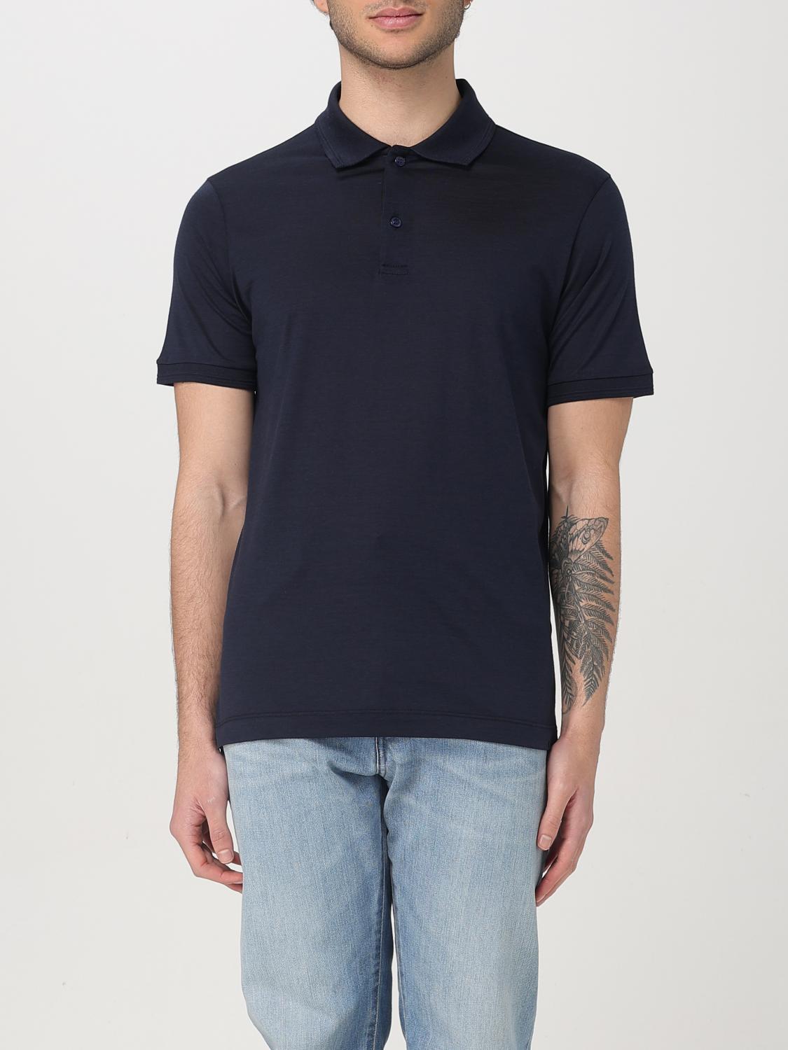 Shop Paul & Shark Polo Shirt Men Color Blue