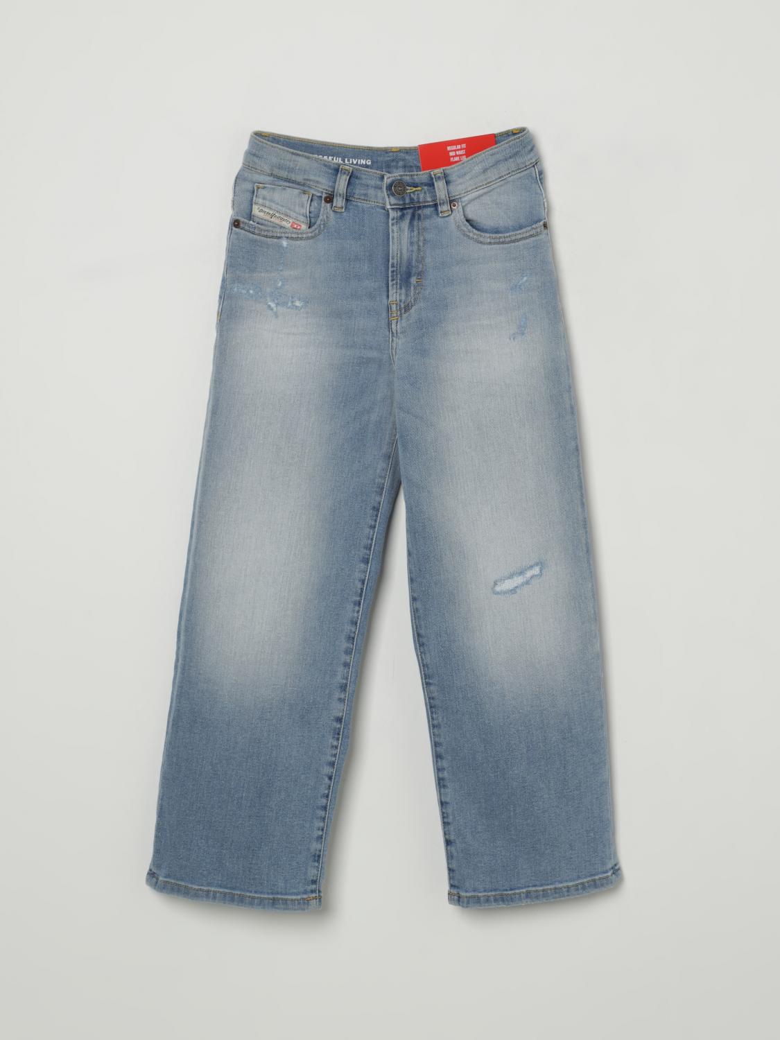 Diesel Pants Kids Color Blue