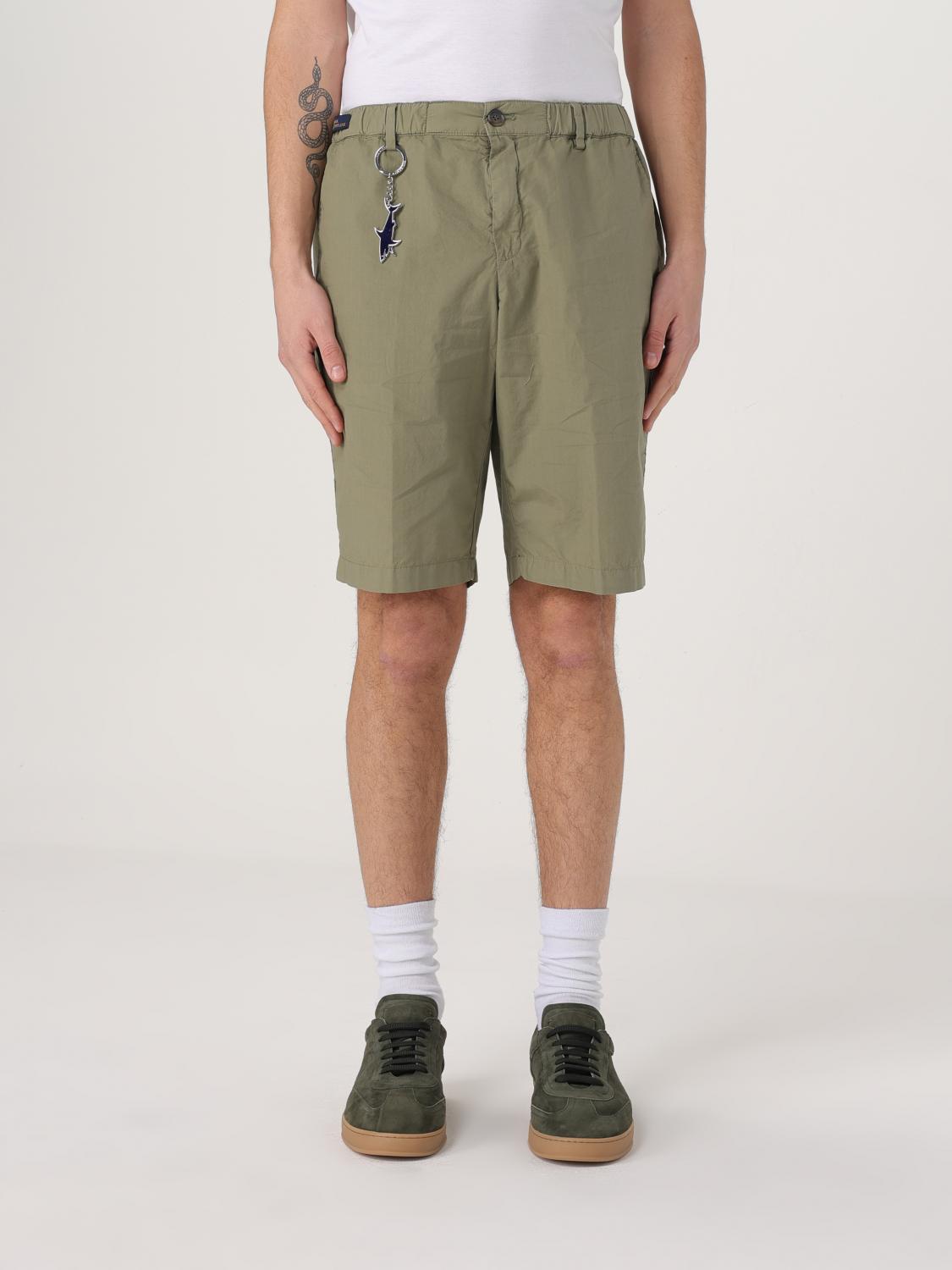 Paul & Shark Short  Men Color Green In Green