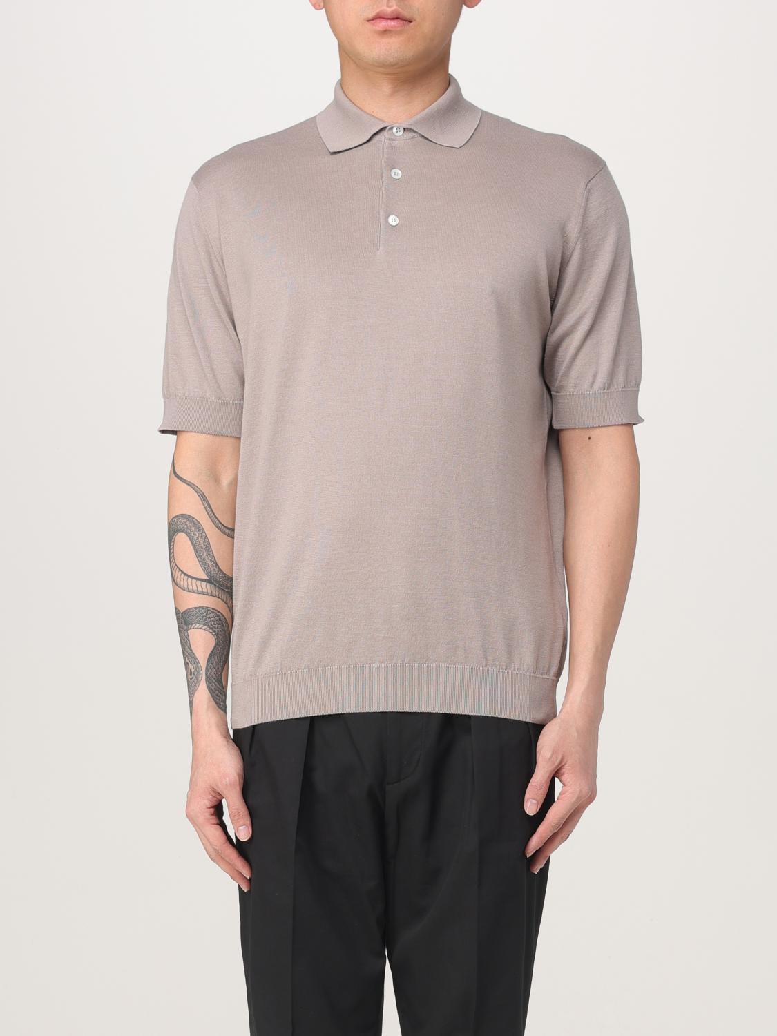 LARDINI POLO SHIRT LARDINI MEN COLOR BEIGE G57306022