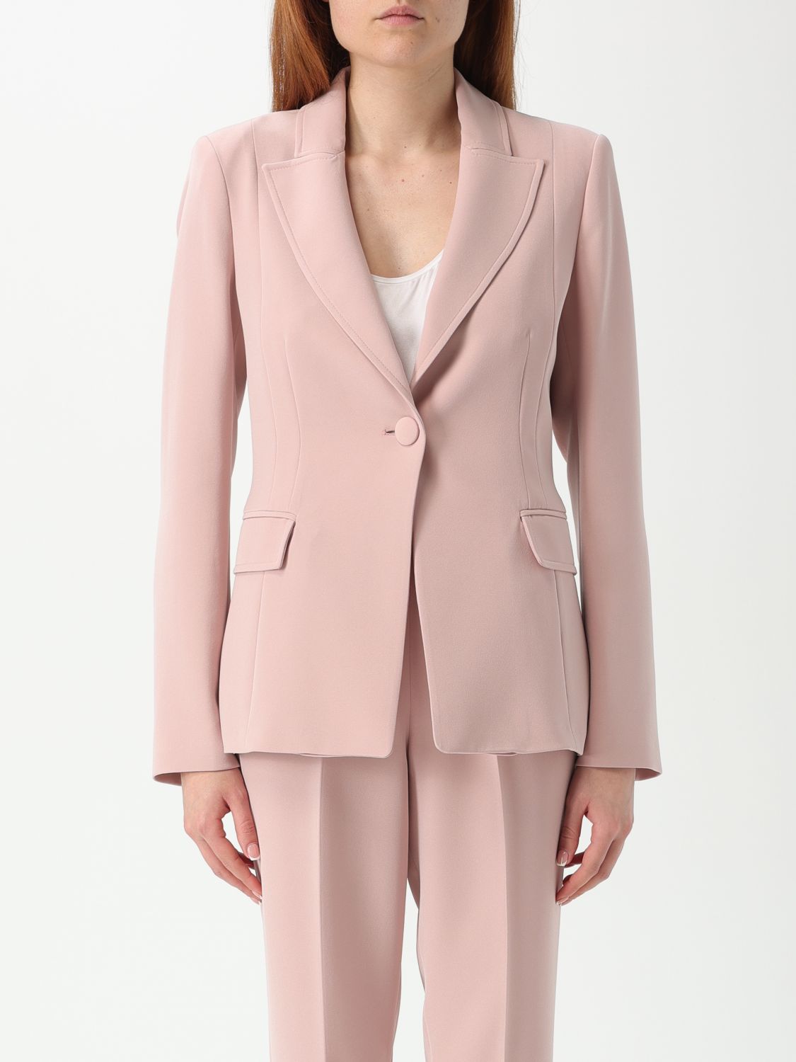 LIU •JO BLAZER LIU JO WOMAN COLOR QUARTZ G57326140