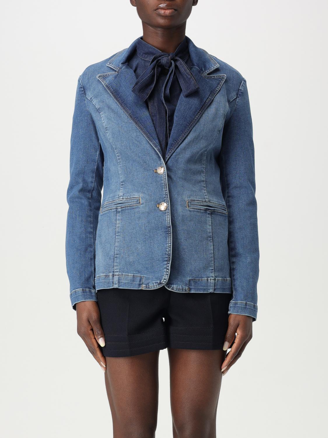 Liu •jo Blazer Liu Jo Woman Color Blue In Blue
