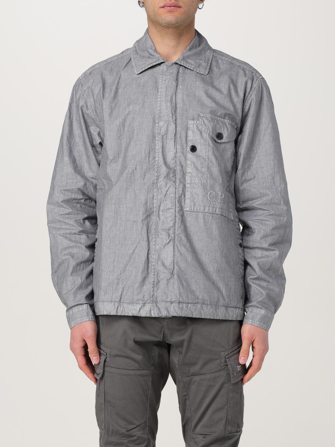 C.p. Company Jacket Men Color Grey In Gray