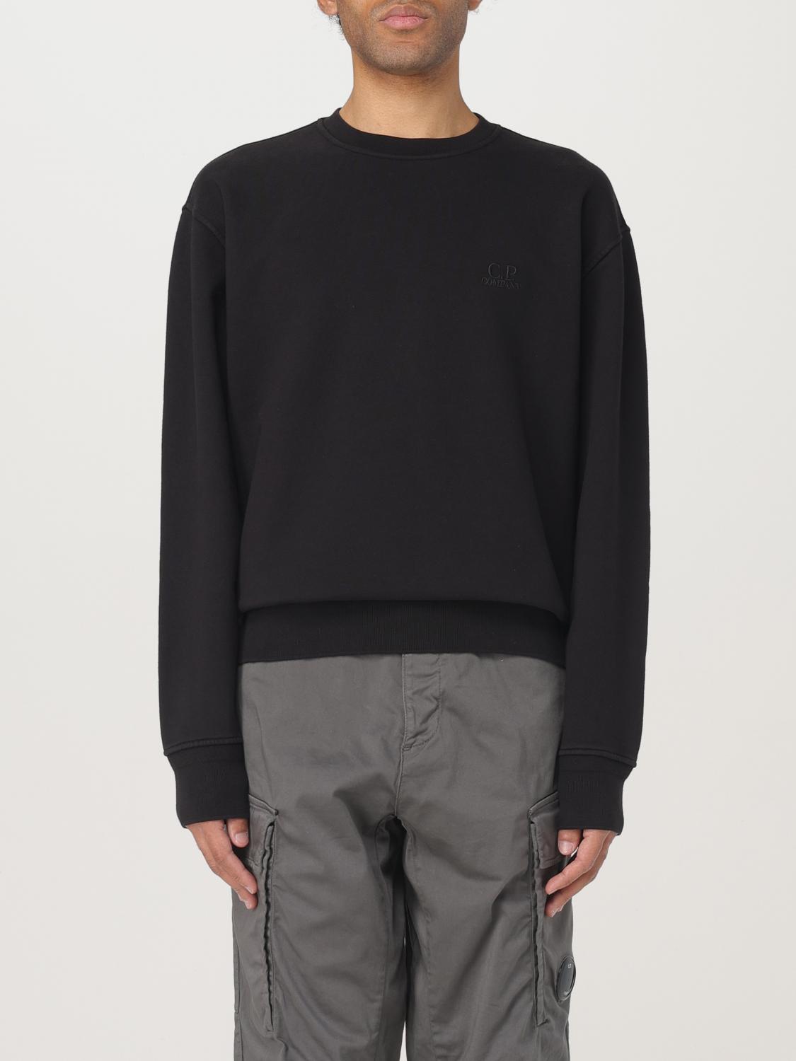 C.p. Company C. P. Company Cotton Sweater In Black