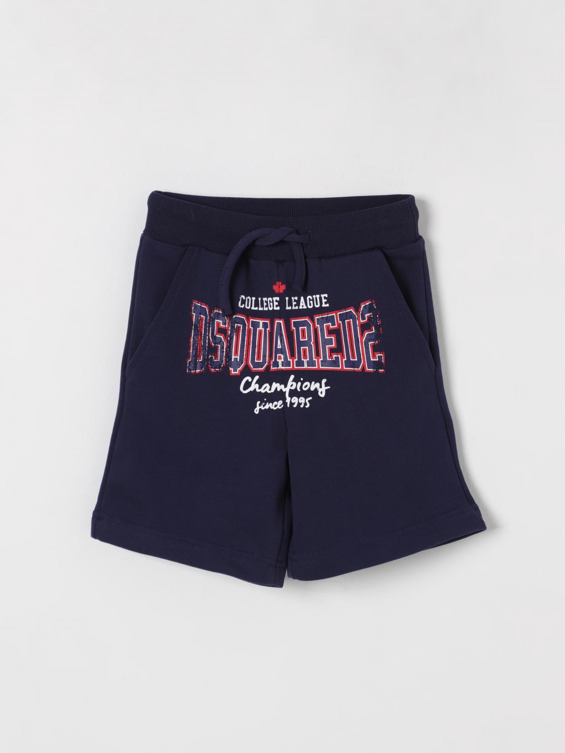 DSQUARED2 SHORTS DSQUARED2 KIDS COLOR BLUE G57417009