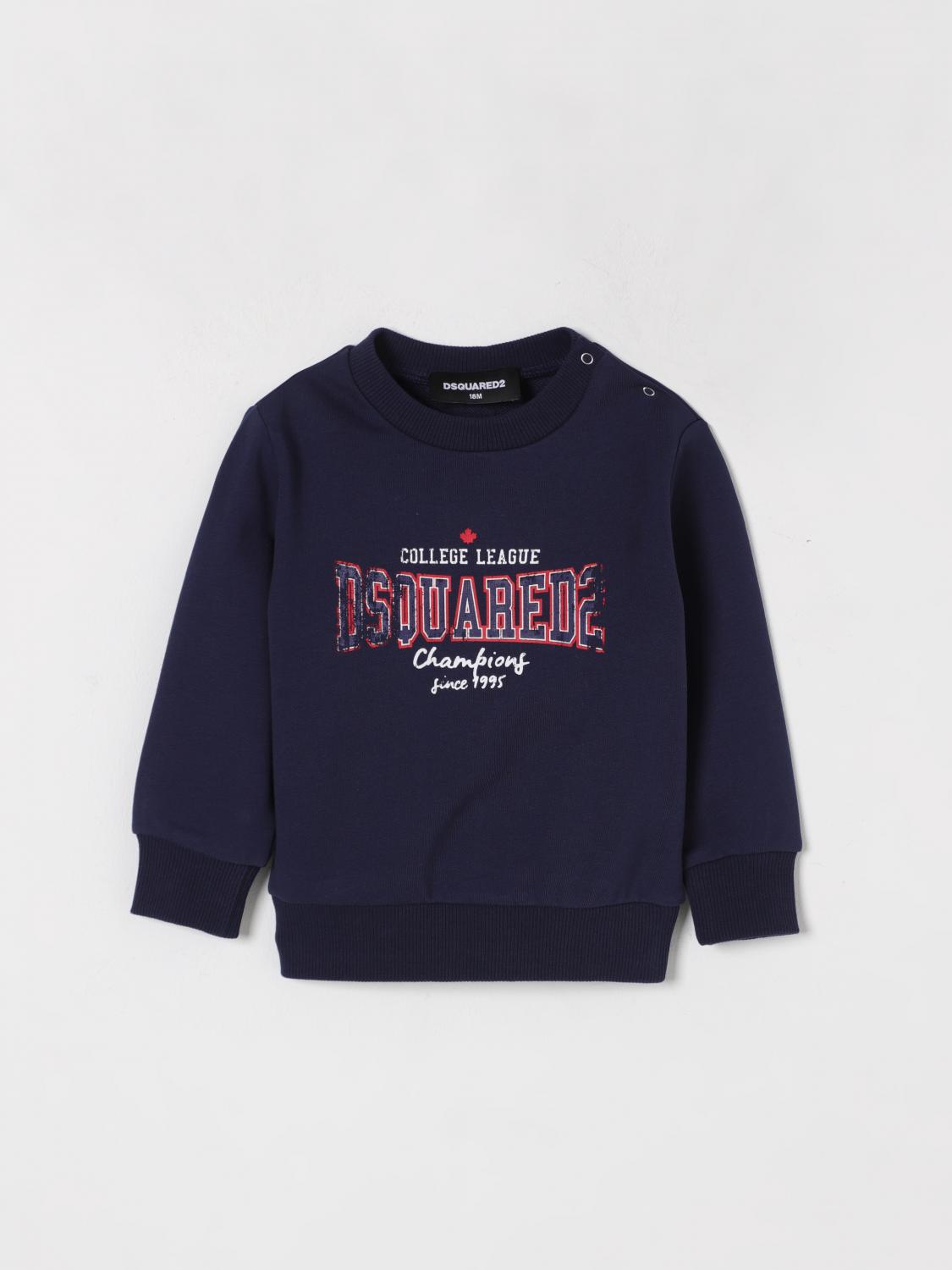 Dsquared2 Sweater Kids Color Blue In Blue