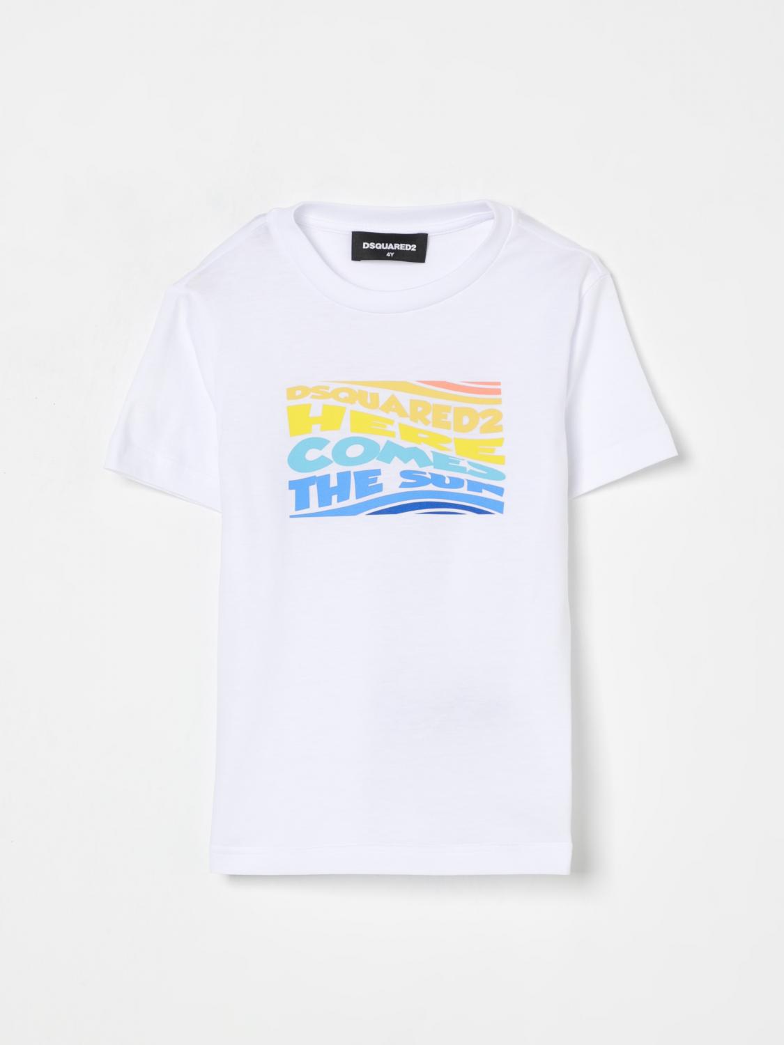 Dsquared2 T-shirt Kids Color White In White