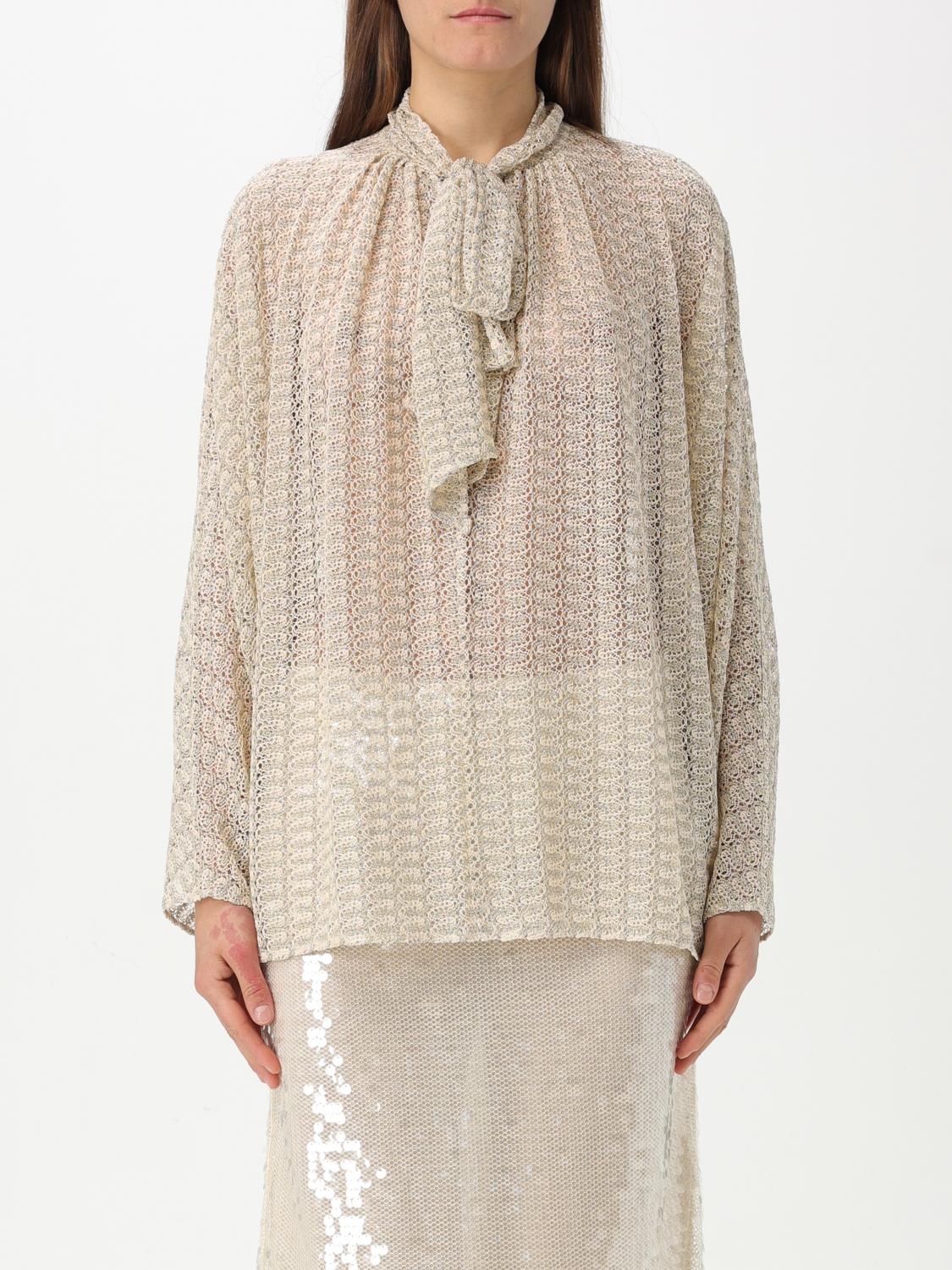 MISSONI TOP MISSONI WOMAN COLOR GOLD G57515047