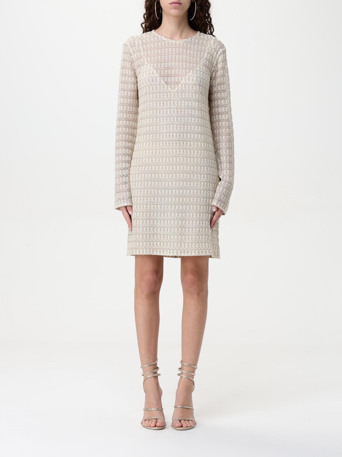 MISSONI DRESS MISSONI WOMAN COLOR GOLD G57516047