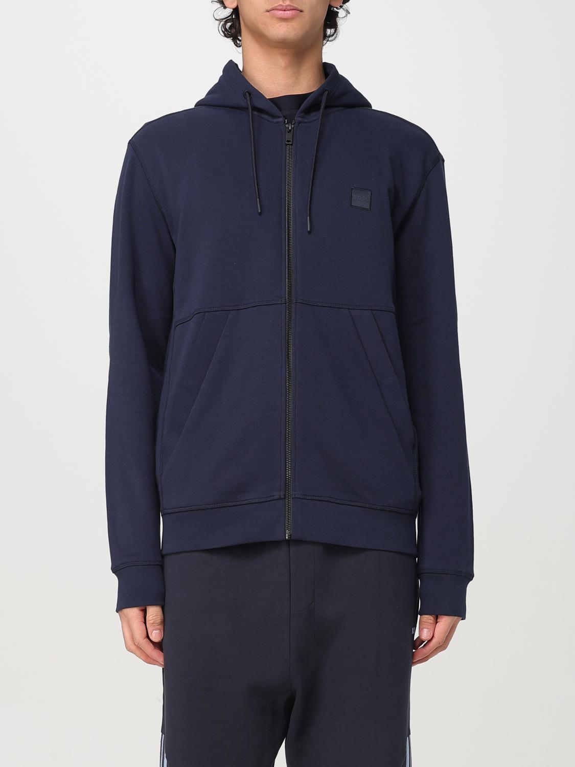 Hugo Boss Sweatshirt Hugo Men Color Blue In Blue