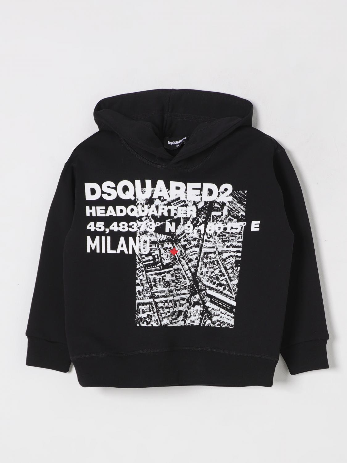 Dsquared2 Sweater Kids Color Black In Black