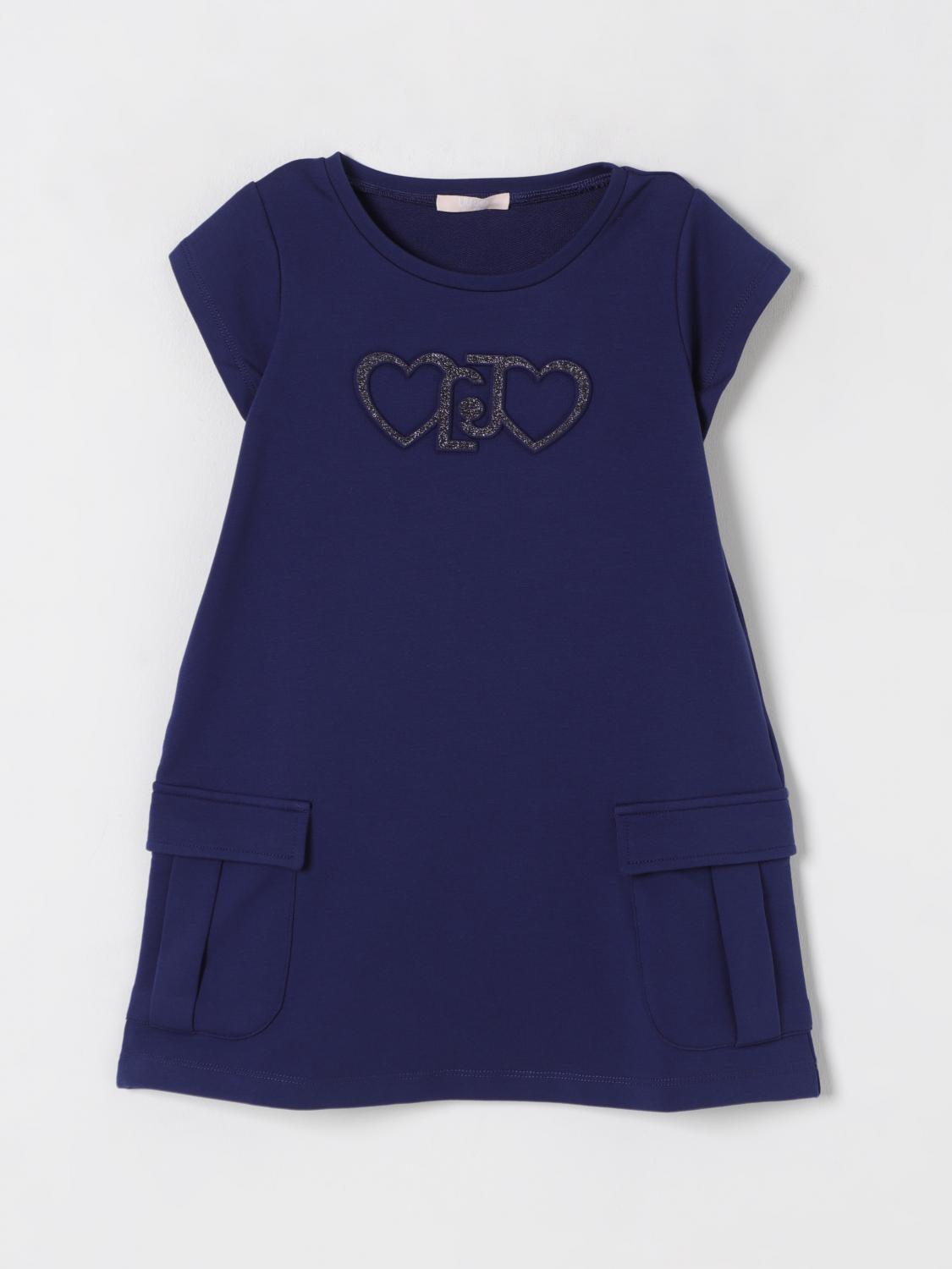 Liu •jo Dress Liu Jo Kids Color Blue In Blue