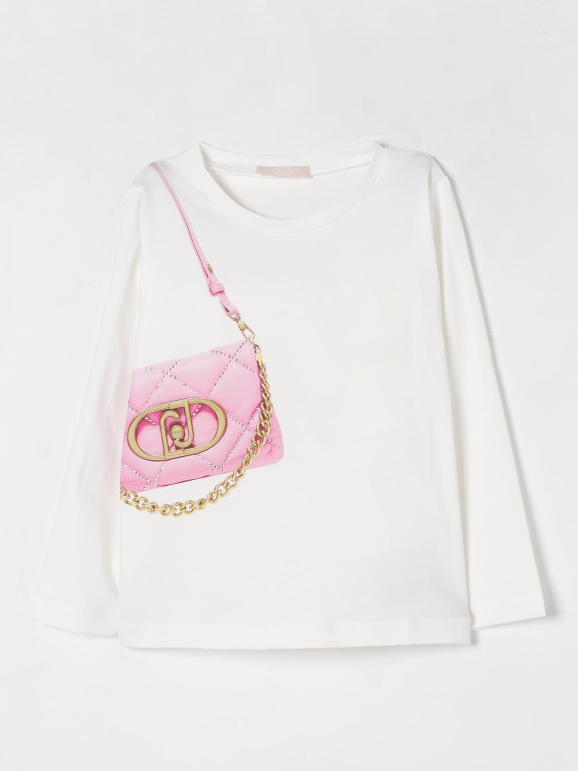 LIU •JO T-SHIRT LIU JO KIDS COLOR WHITE G57561001