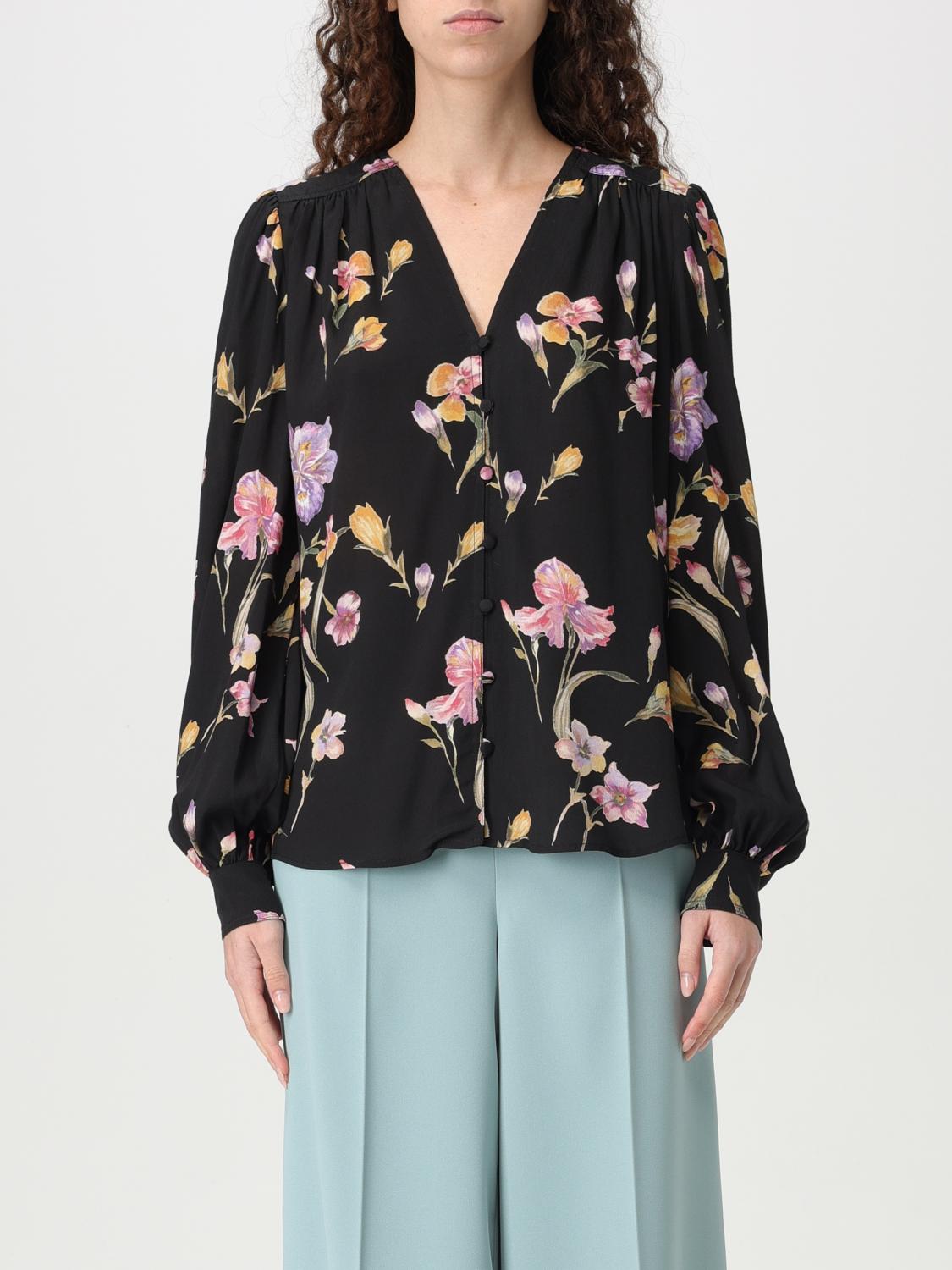 Twinset Twin Set 'iris' Shirt In Black