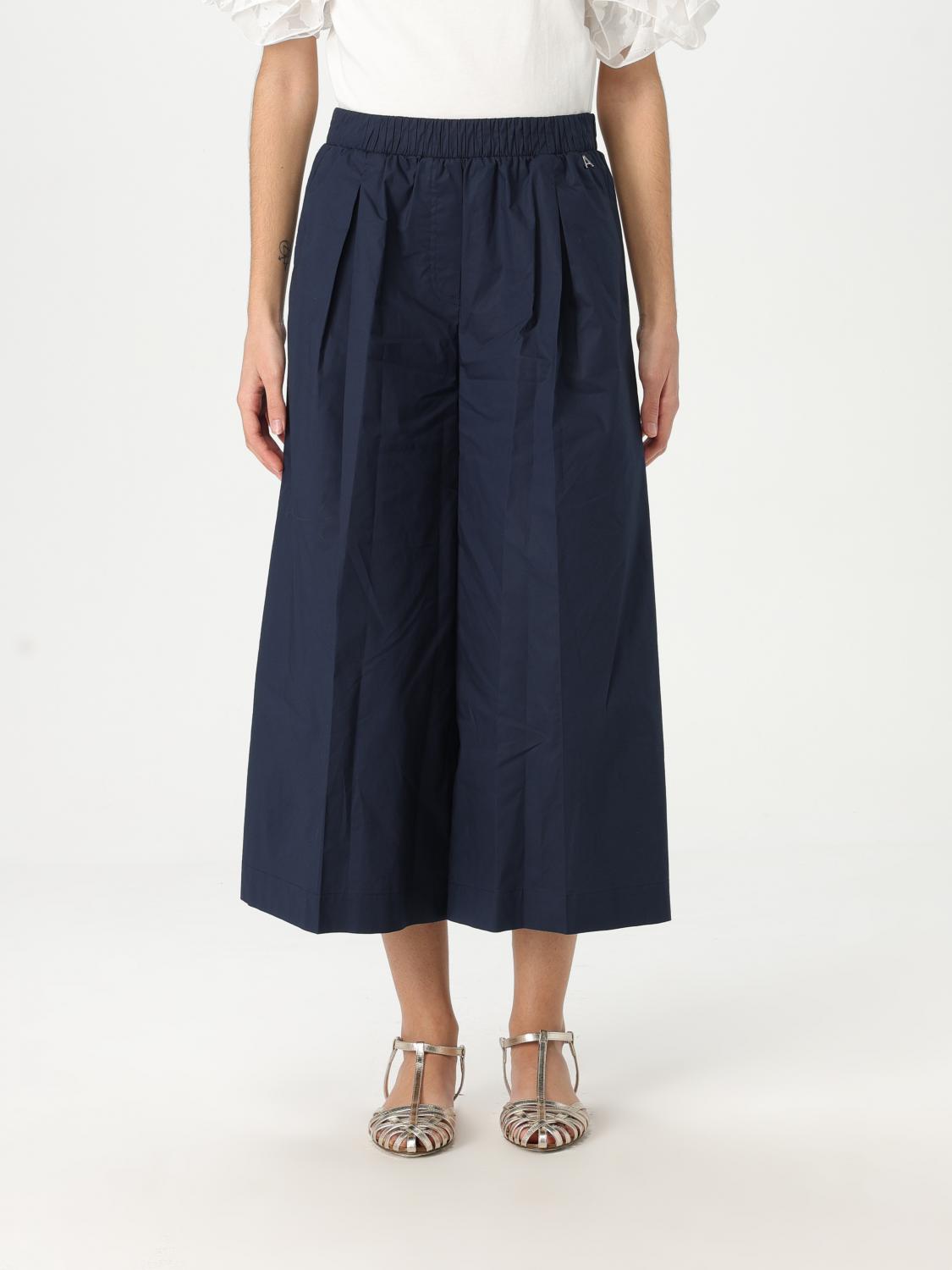 TWINSET PANTS TWINSET WOMAN COLOR BLUE G57570009