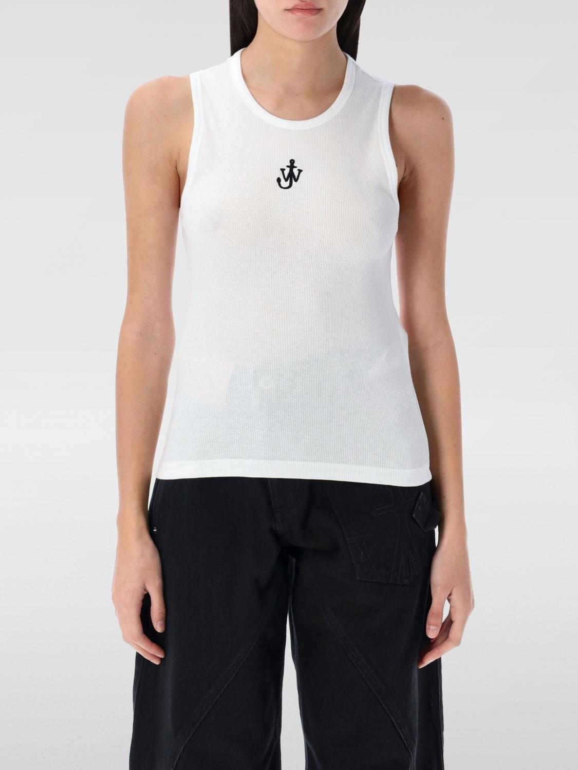 Shop Jw Anderson T-shirt Woman Color White