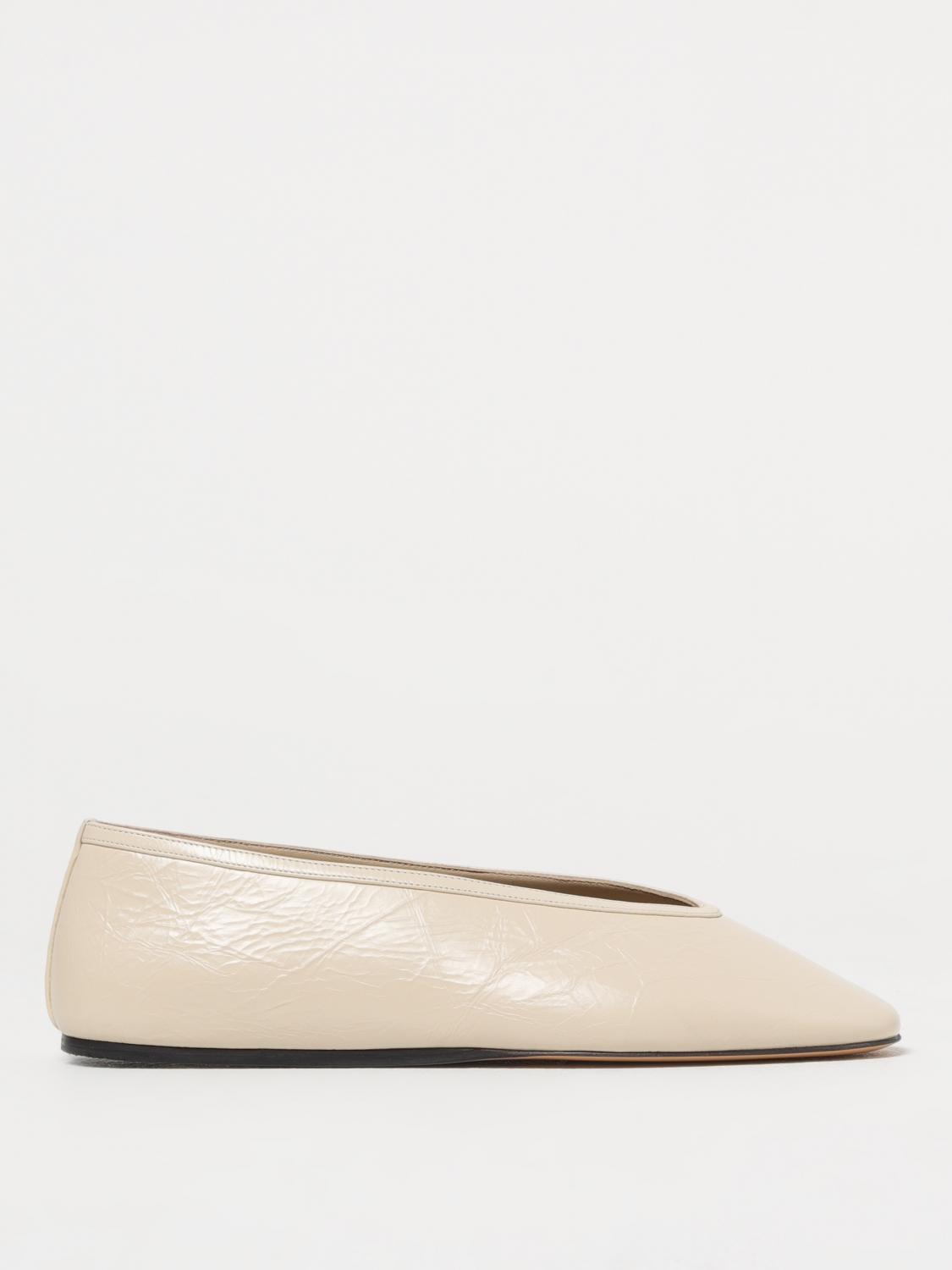 Shop Le Monde Beryl Ballet Flats Woman Color Beige