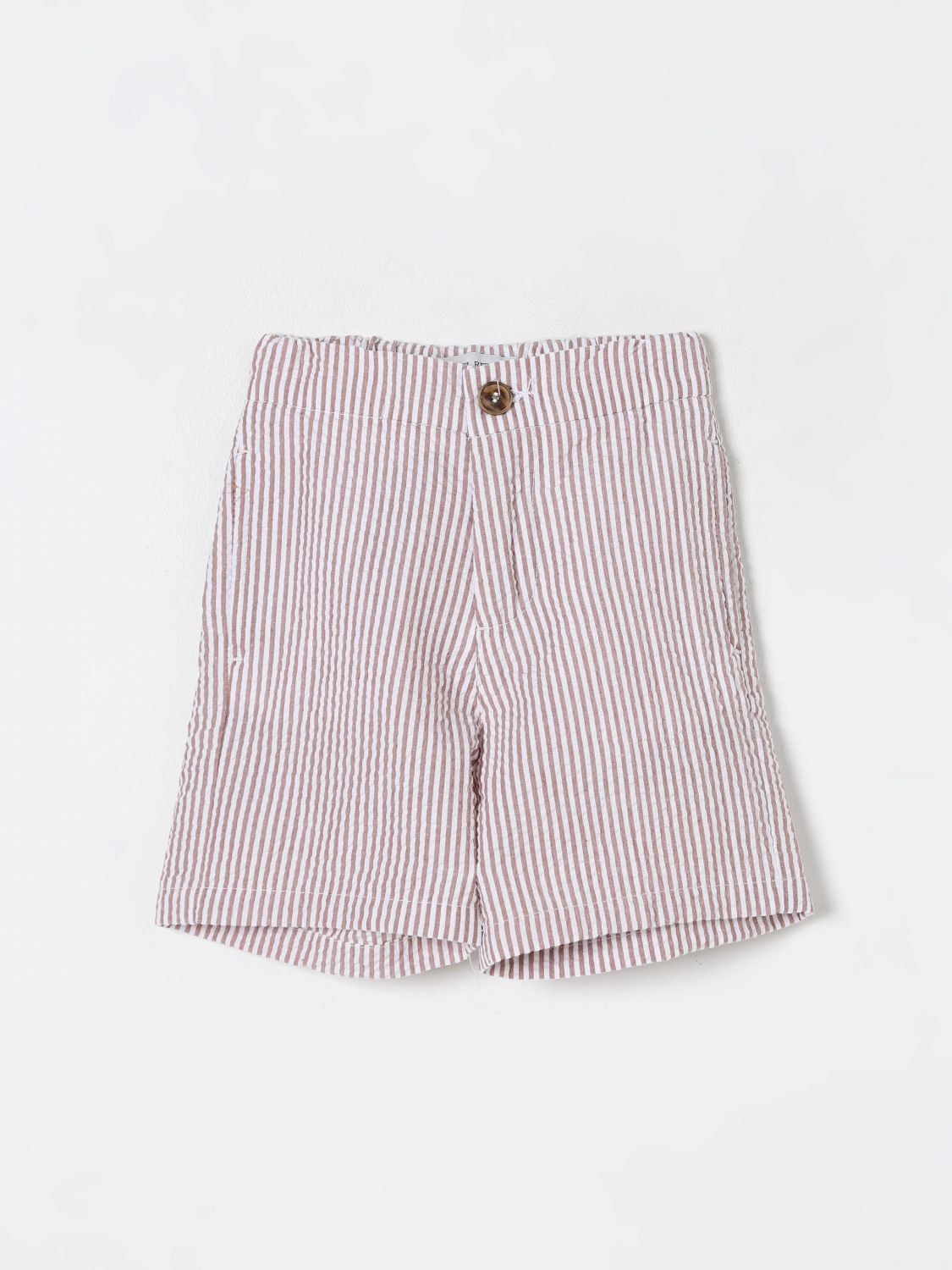 Manuel Ritz Shorts Kids Color Beige In Beige