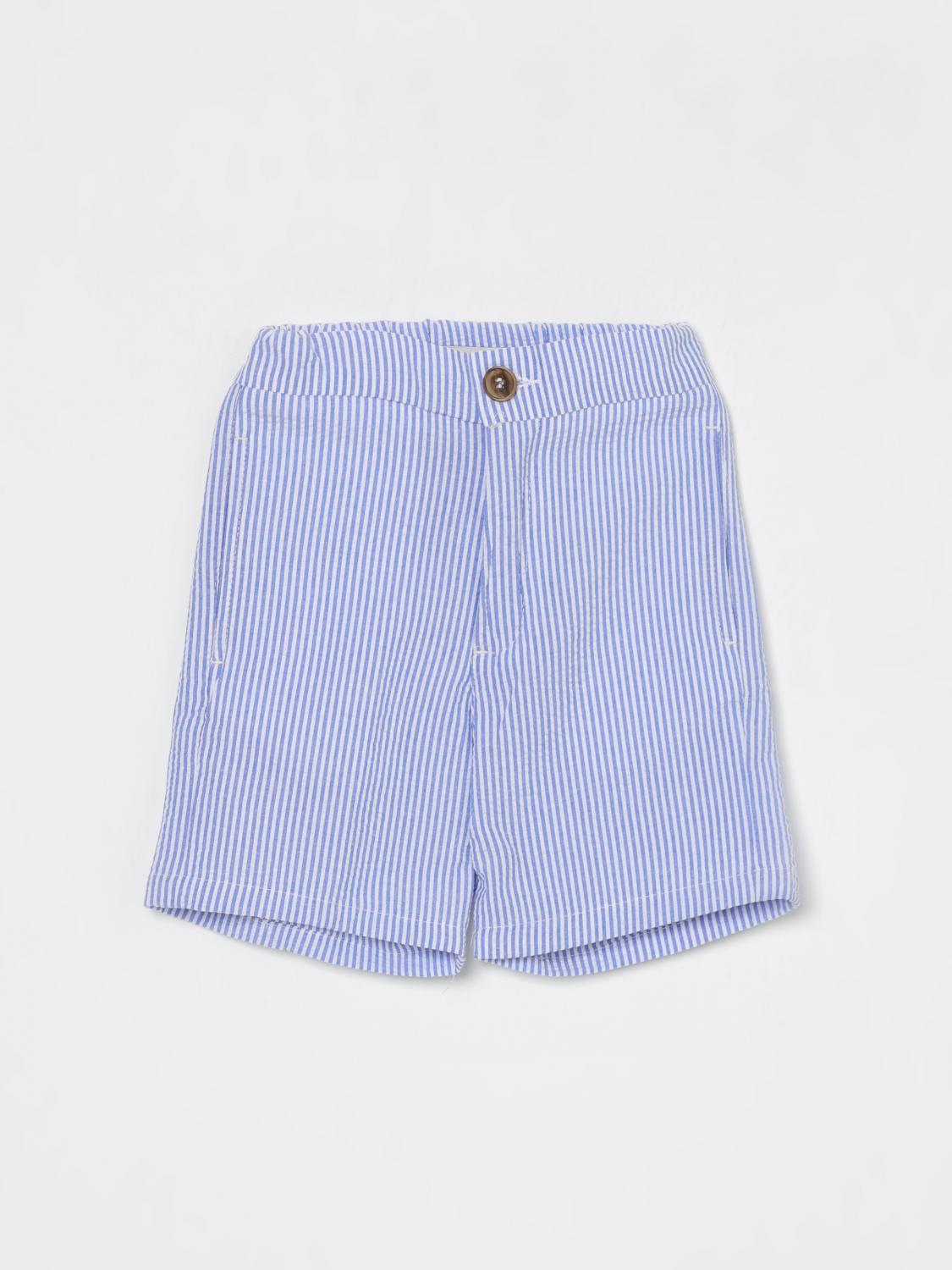 Manuel Ritz Shorts Kids Color Indigo In Indigo