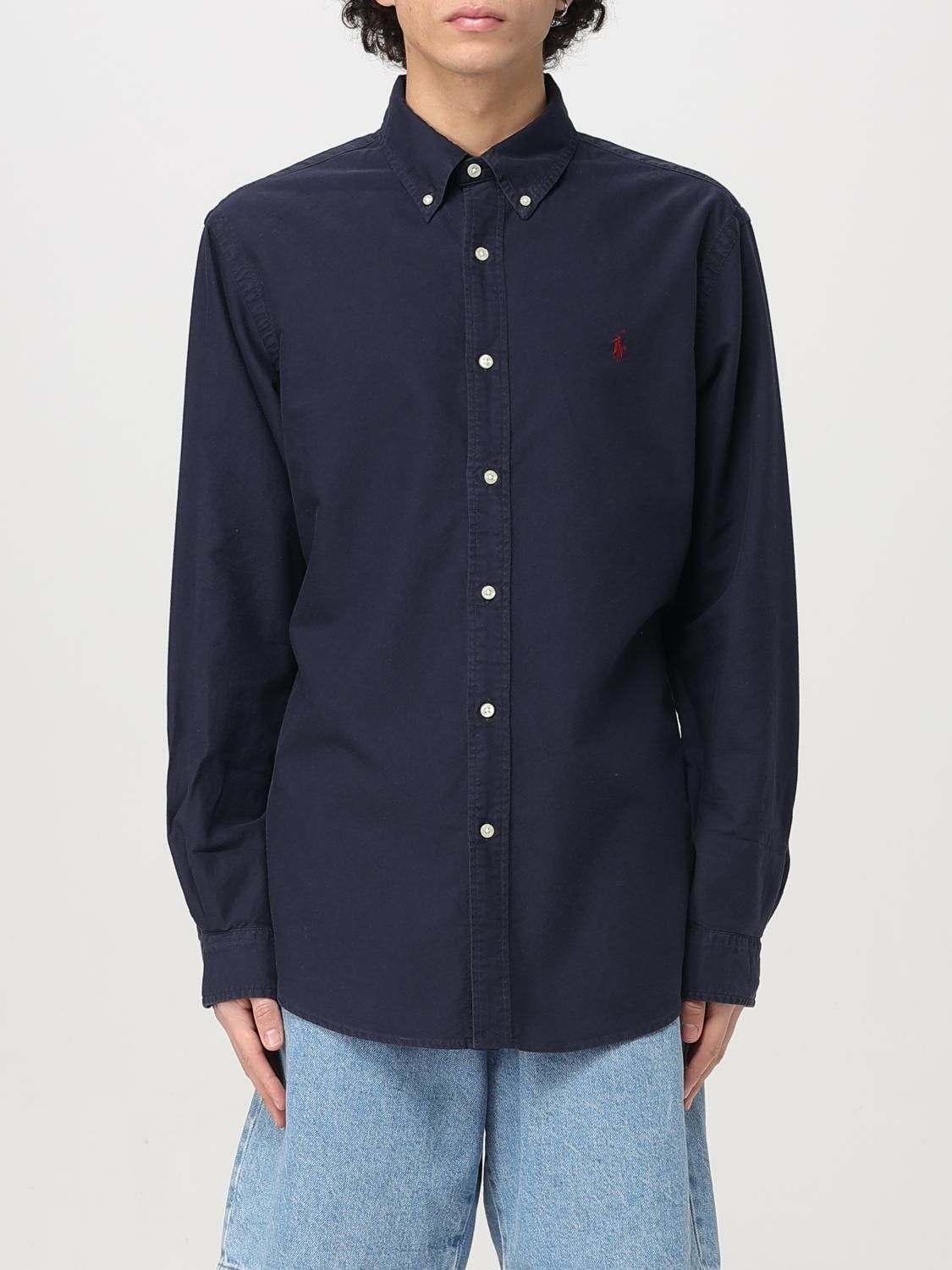 Polo Ralph Lauren Shirt Men Color Blue In Blue