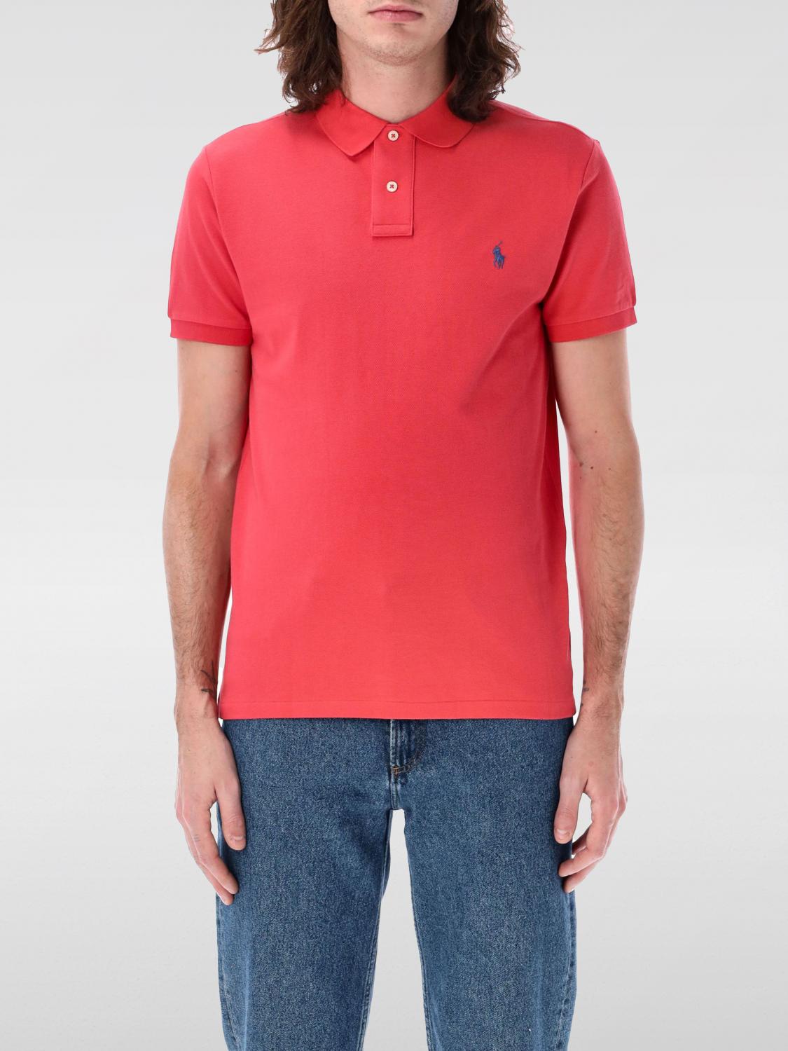 Polo Ralph Lauren Polo Shirt  Men Color Red In Red