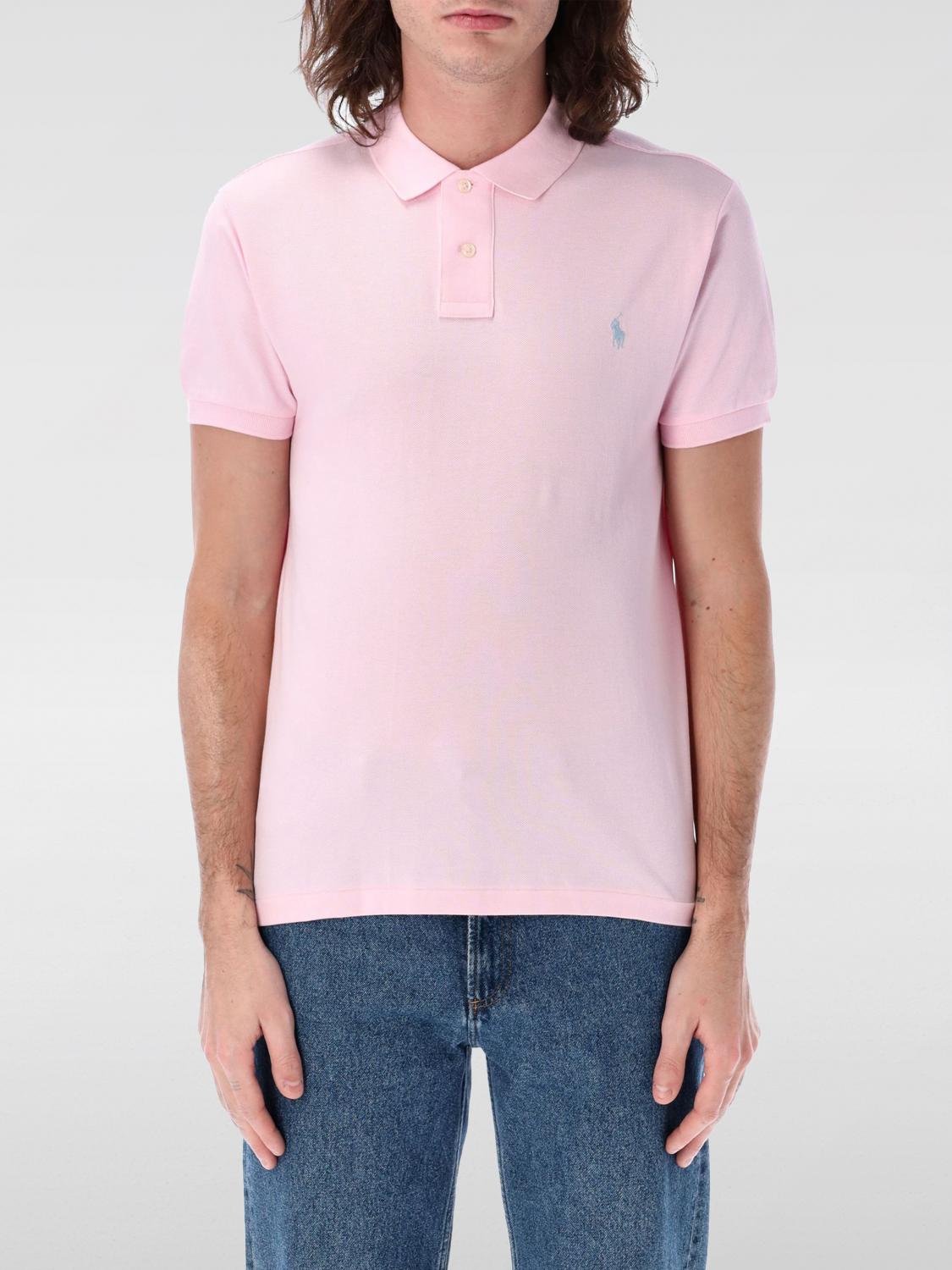 Polo Ralph Lauren Polo Shirt Men Color Peony In Peony