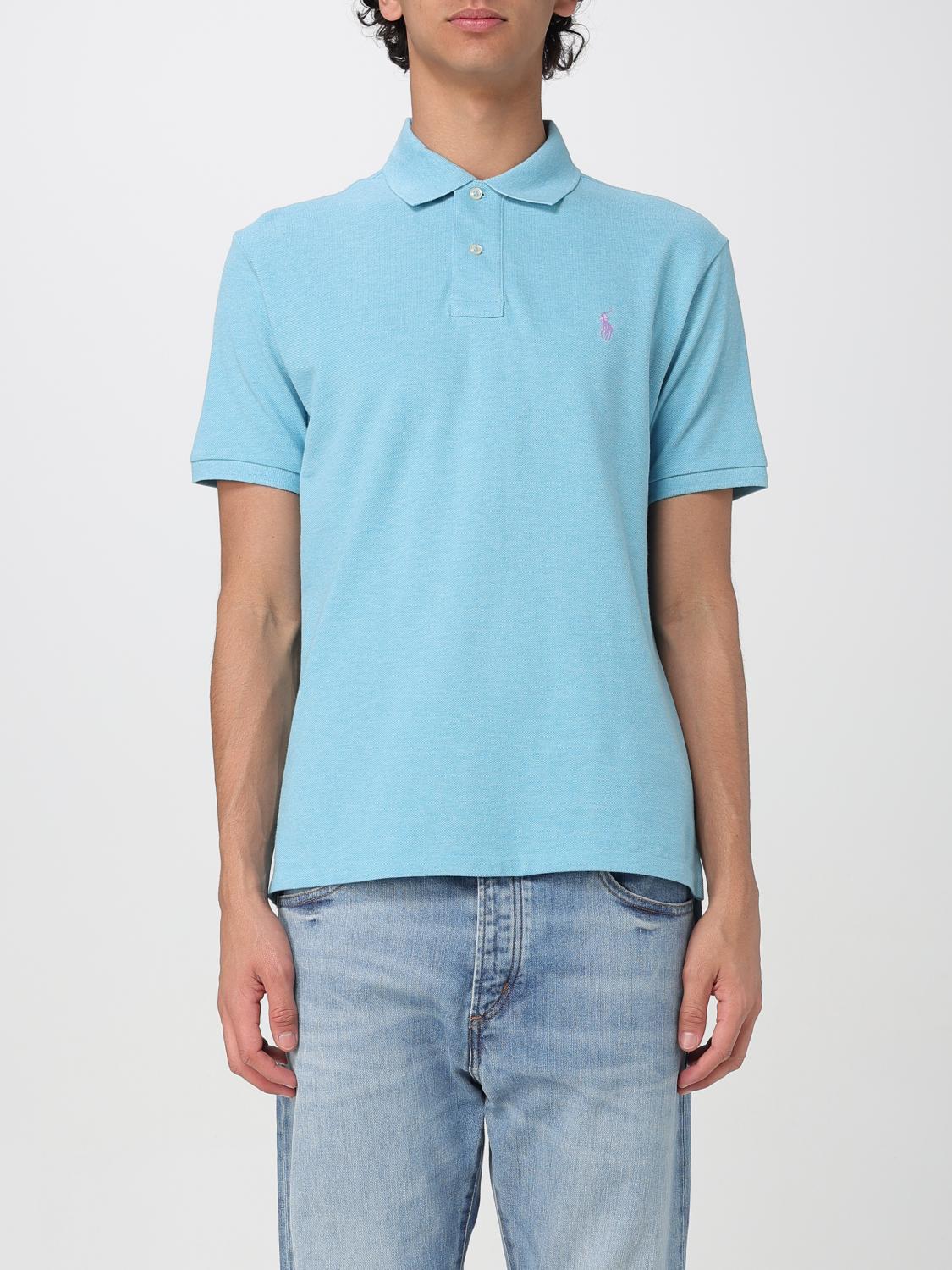 Polo Ralph Lauren Embroidered-logo Polo Shirt In Yellow Gold
