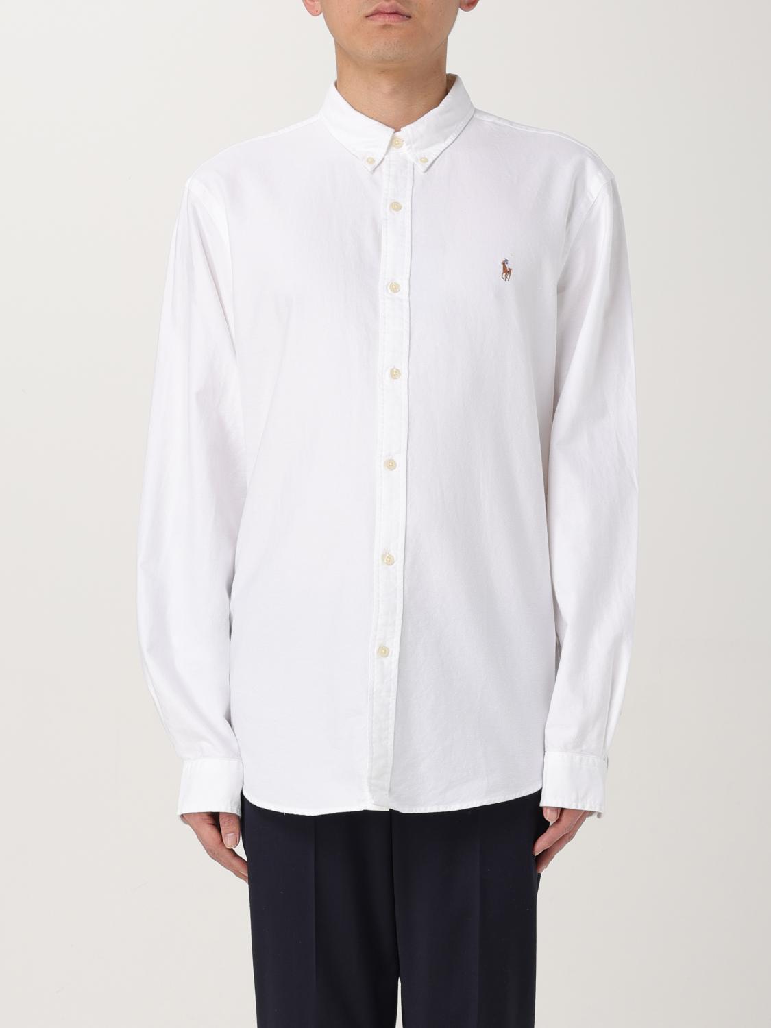 Polo Ralph Lauren Shirt Men Color White In White