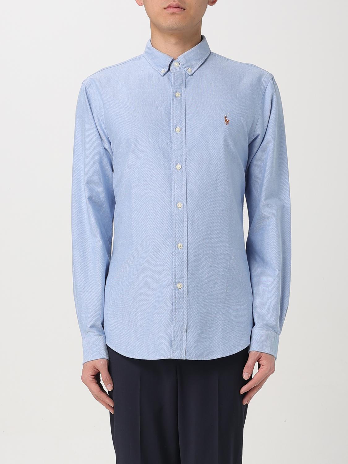 Polo Ralph Lauren Shirt Men Color Blue In Blue