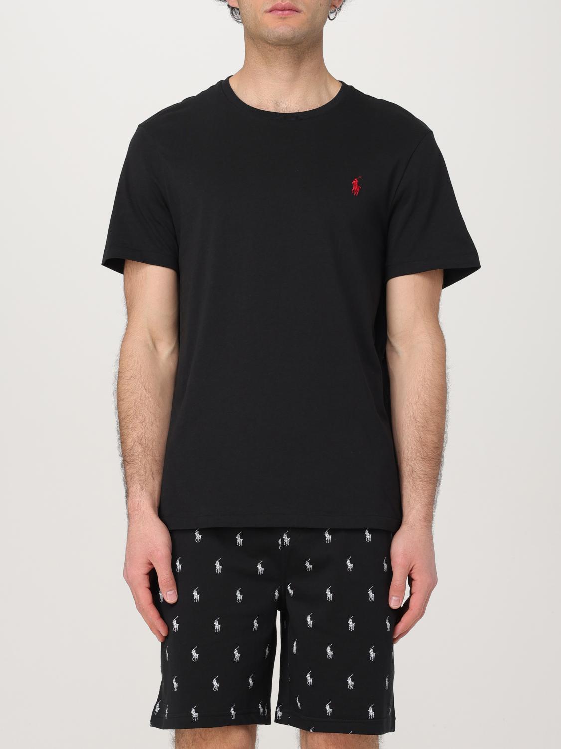 Polo Ralph Lauren T-shirt Men Color Black In Black