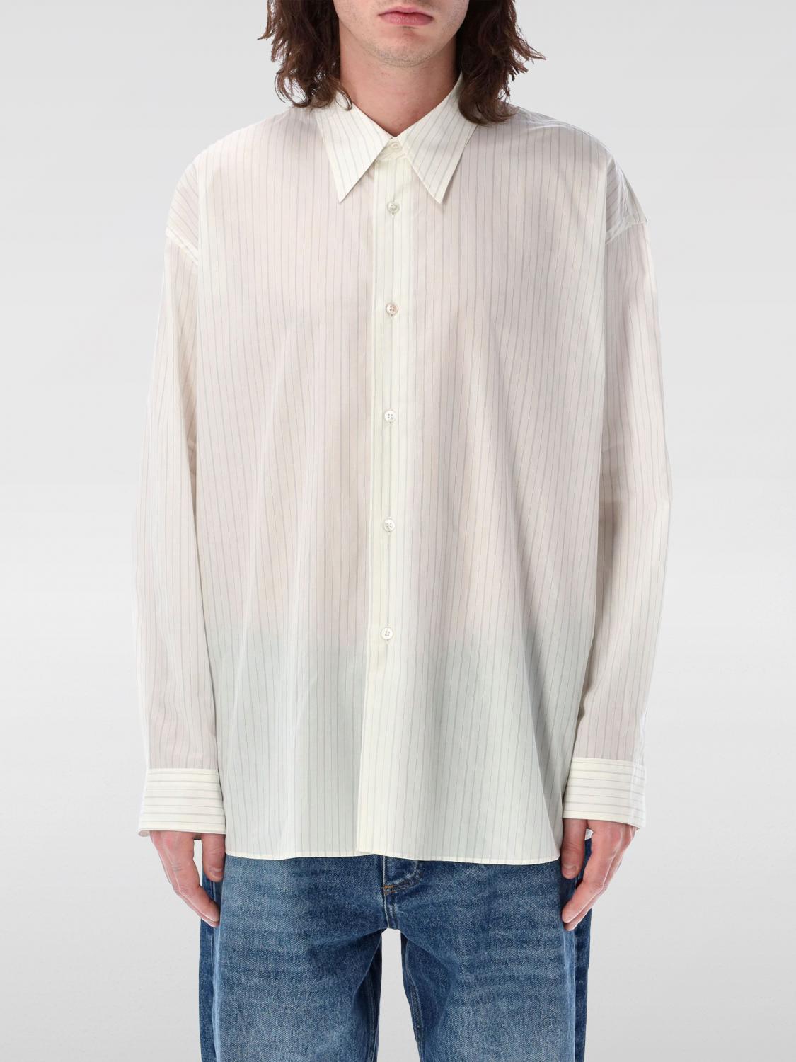 STUDIO NICHOLSON SHIRT STUDIO NICHOLSON MEN COLOR WHITE G57745001