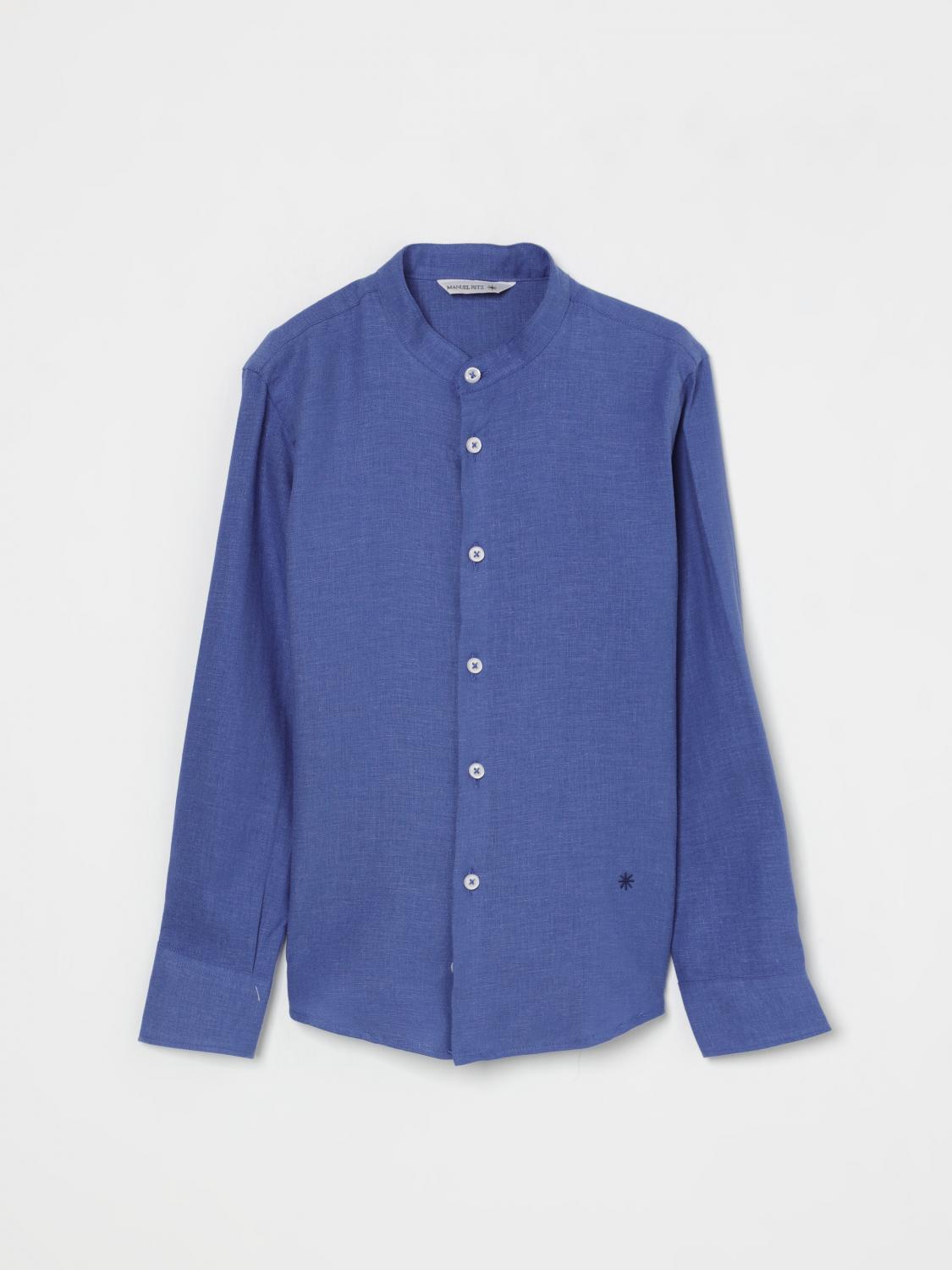 Manuel Ritz Shirt Kids Color Blue In Blue