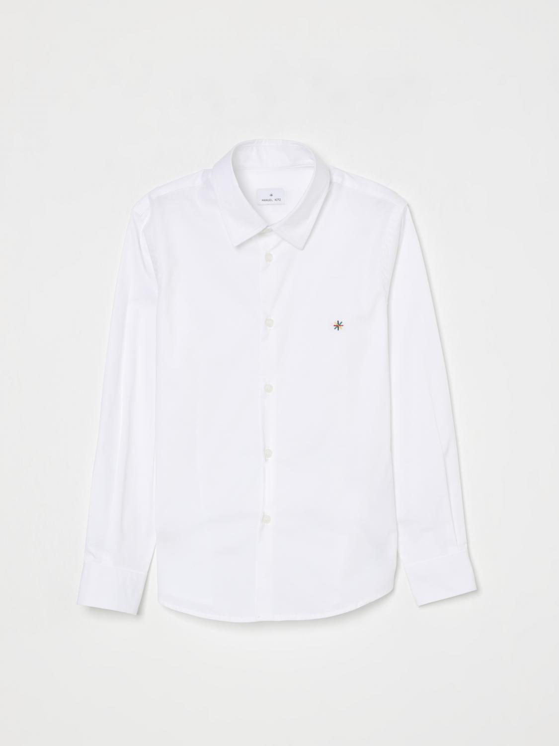 Manuel Ritz Shirt Kids Color White In White