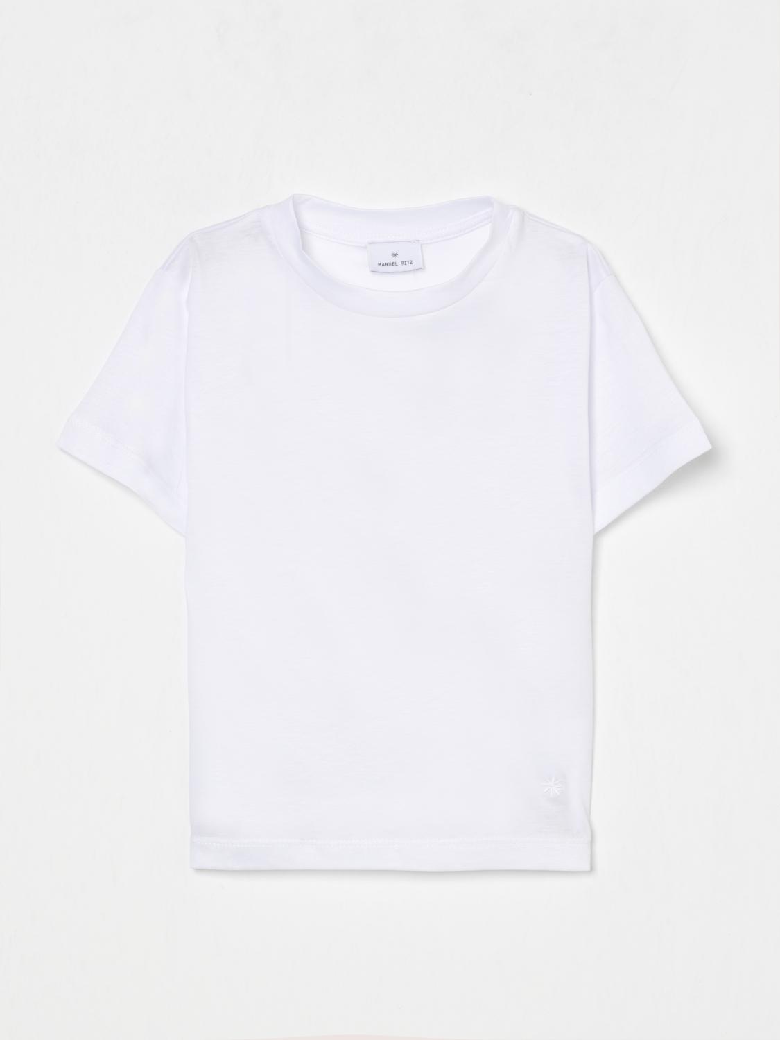 Manuel Ritz T-shirt Kids Color White In White