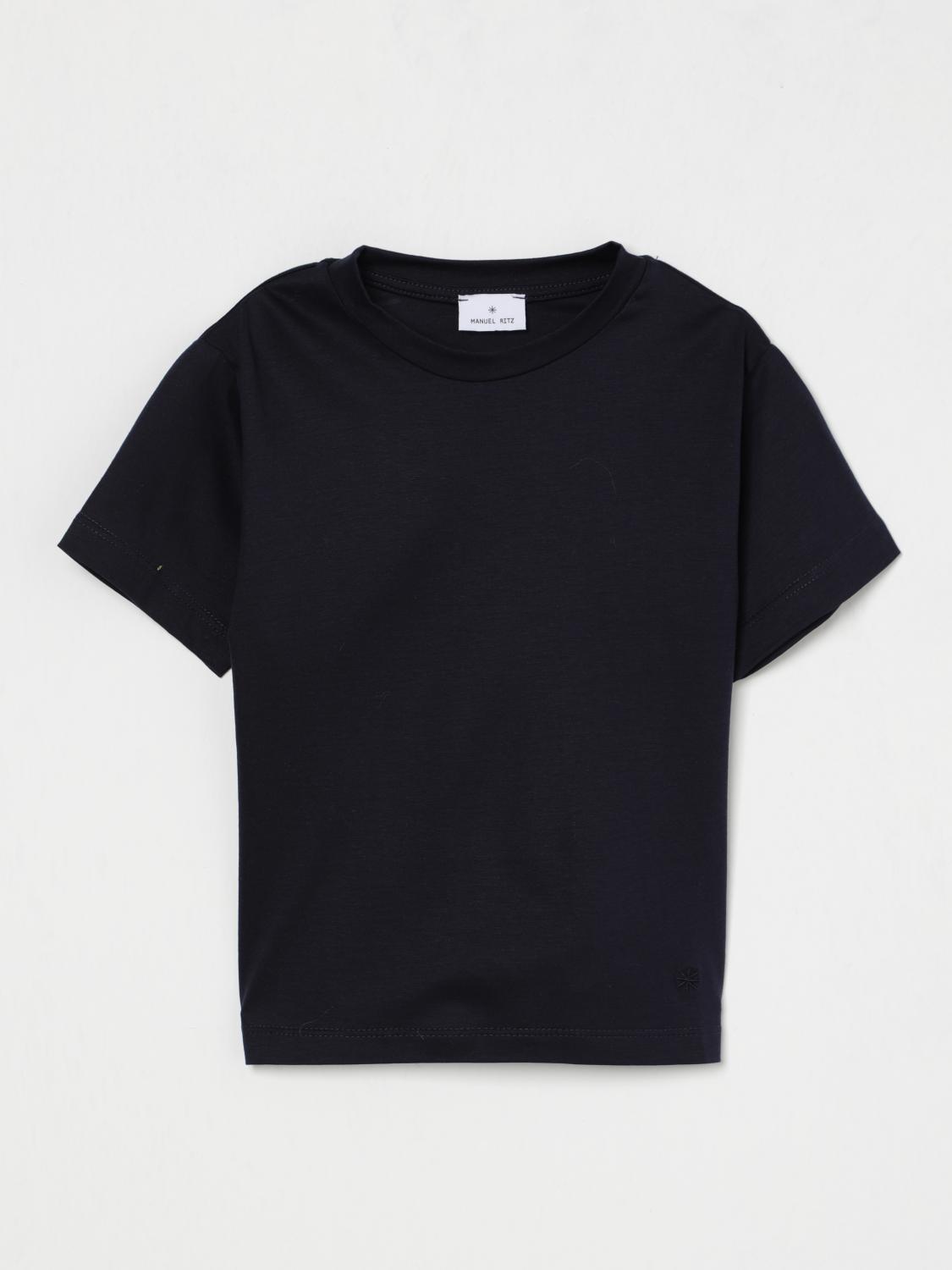 Manuel Ritz T-shirt  Kids Color Blue In Blue