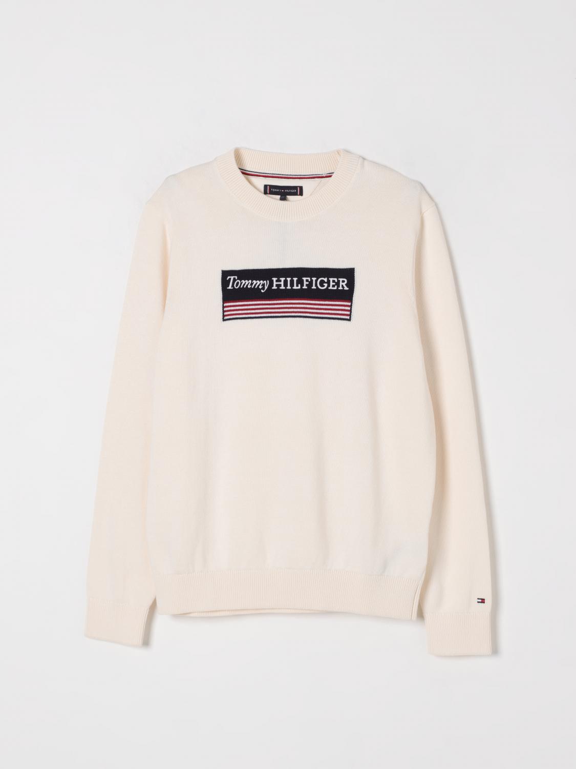 Tommy Hilfiger Sweater  Kids Color White In White