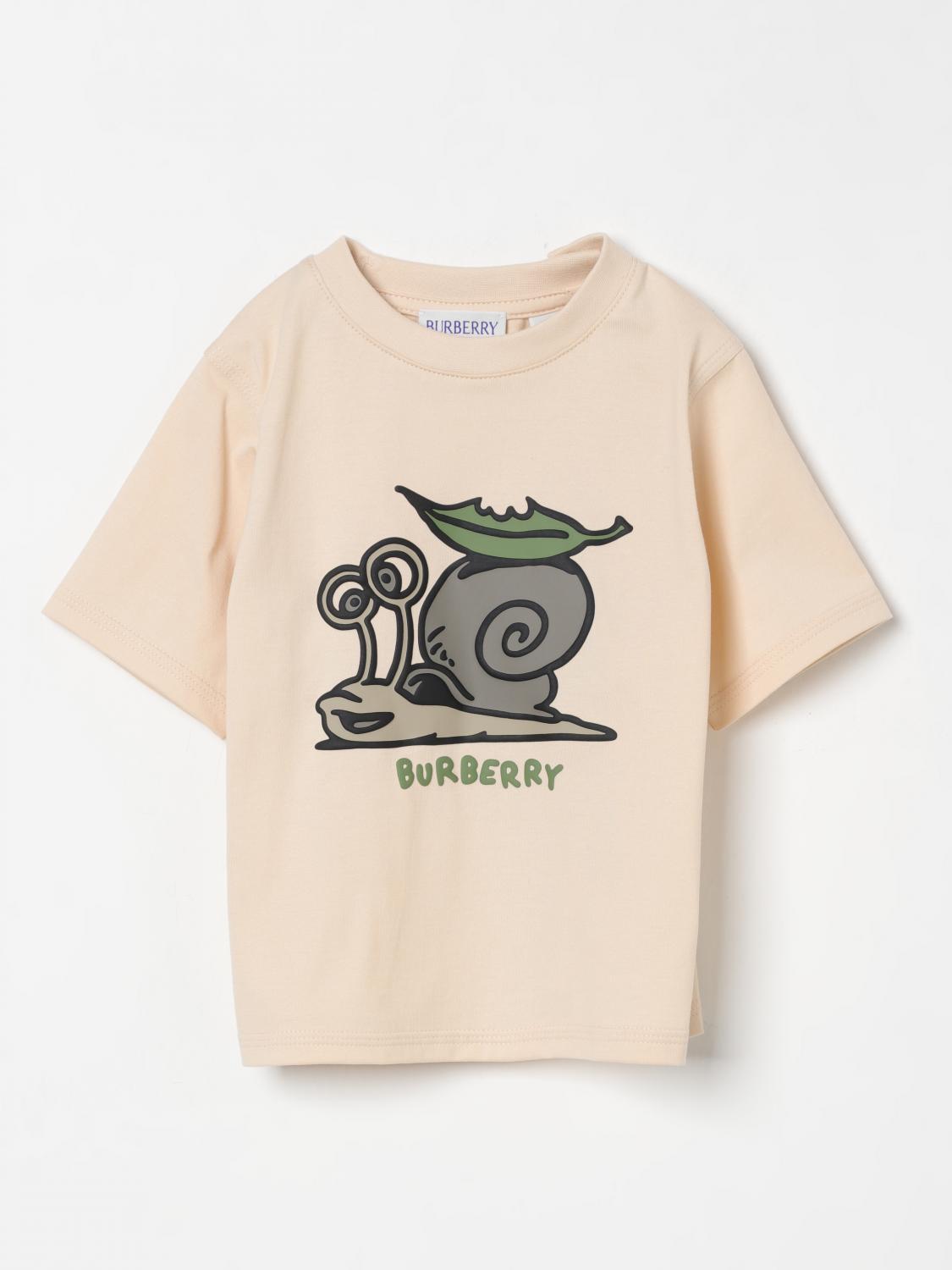 Burberry T-shirt  Kids Color Beige In Beige