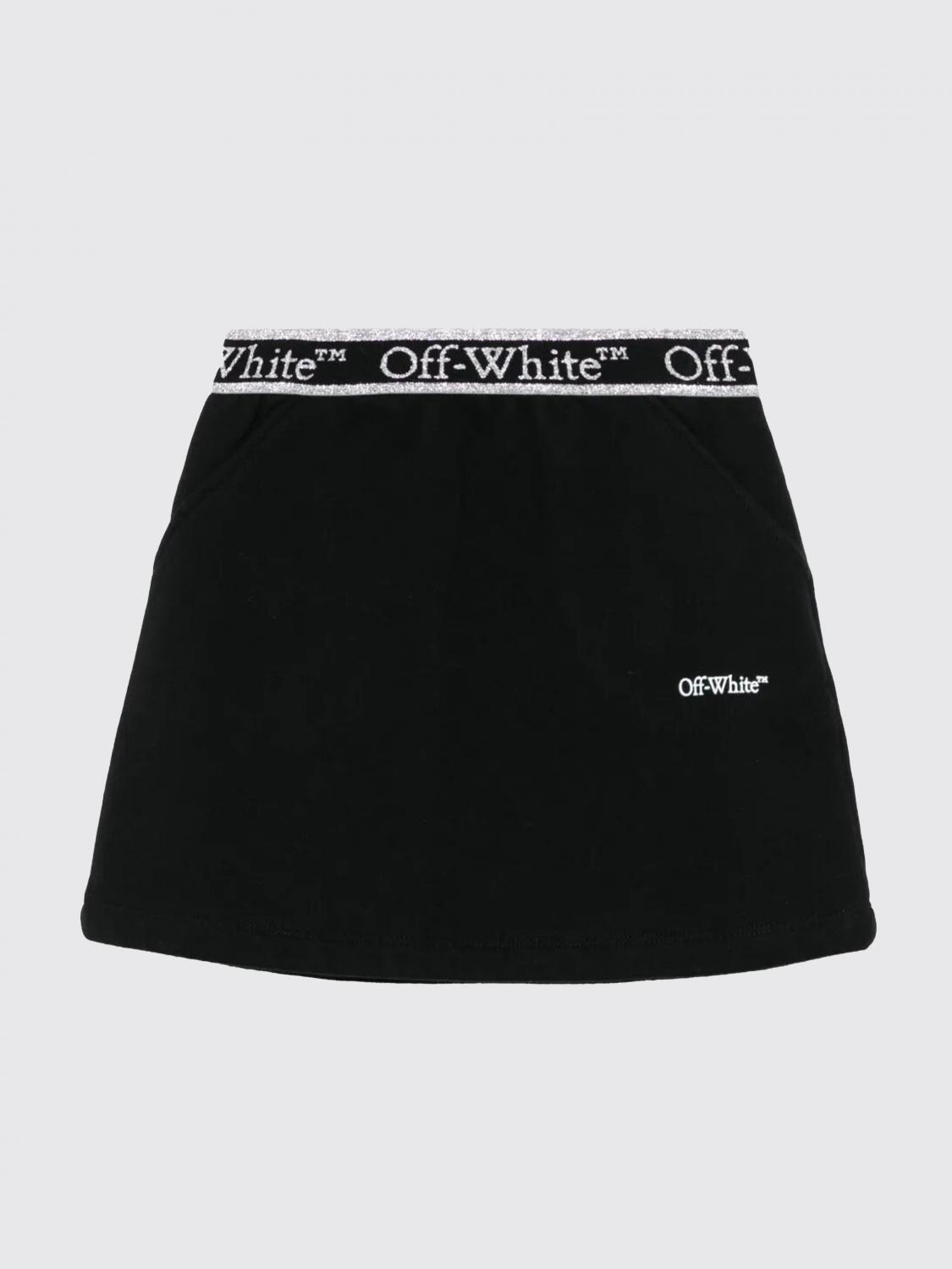 Off-white Skirt Kids Kids Color Black In Black
