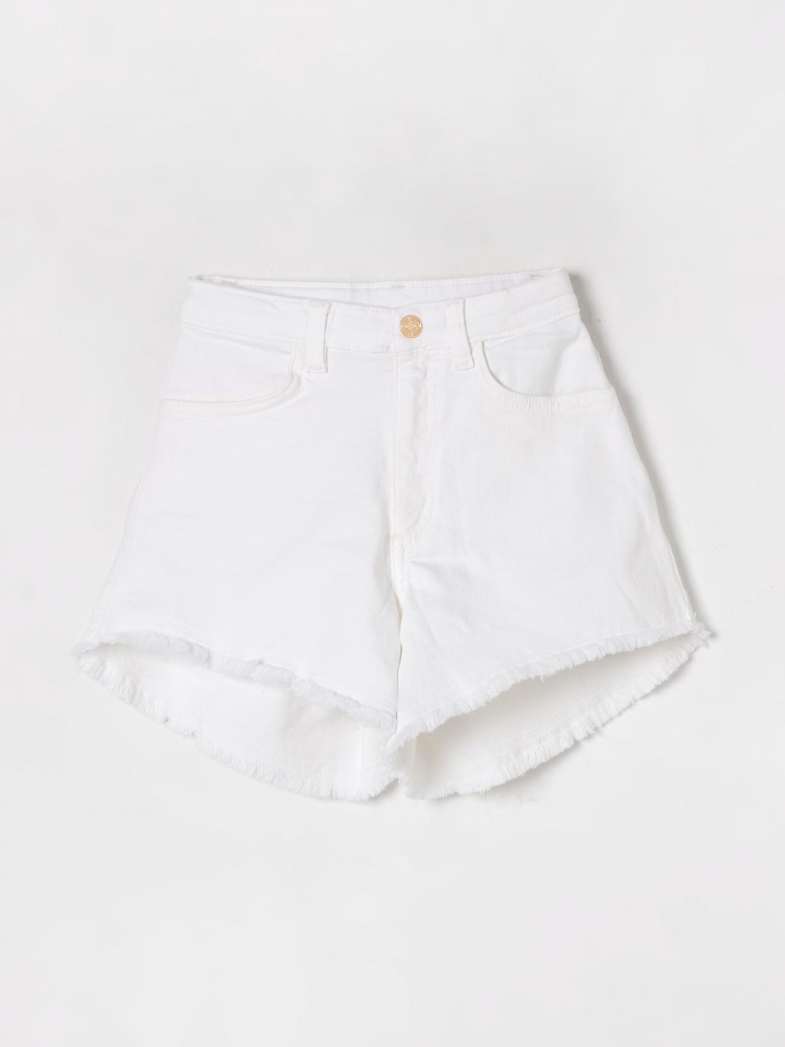 Twinset Short Kids Color White In White