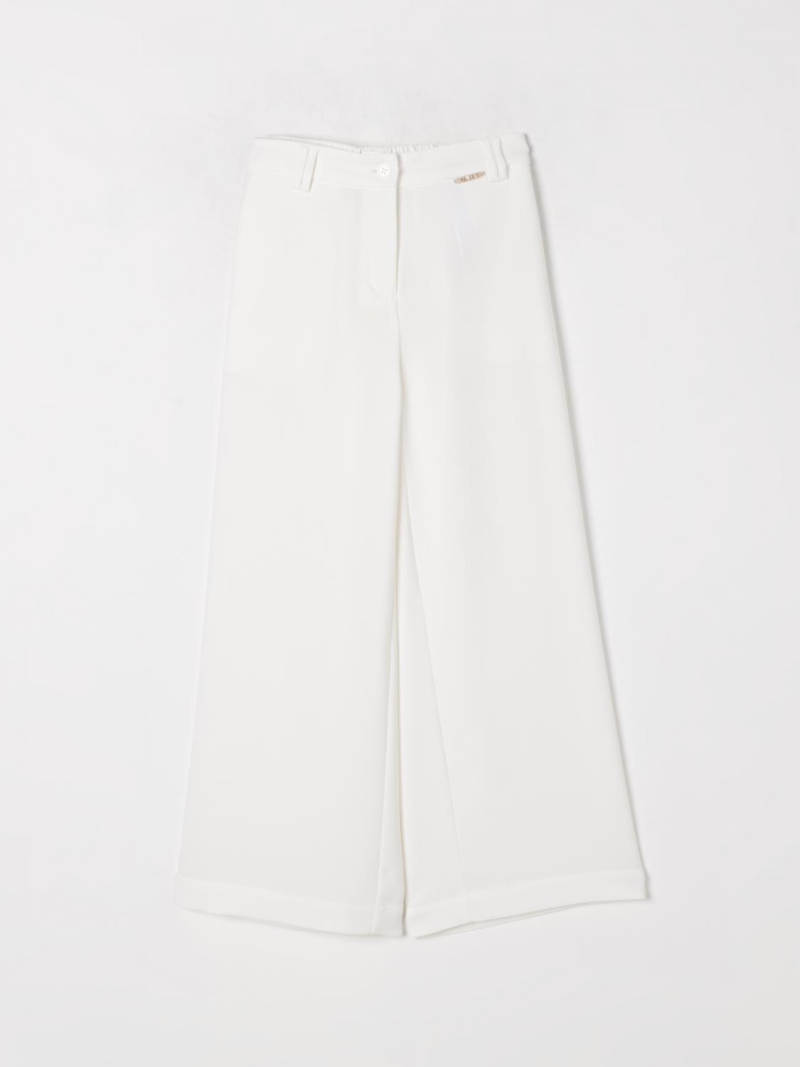 Twinset Pants Kids Color White In White