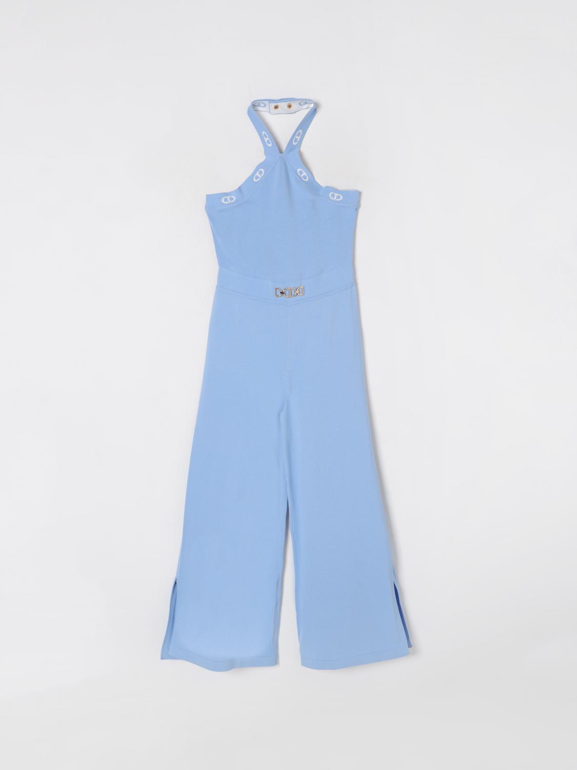 Twinset Tracksuit Kids Color Gnawed Blue In Gnawed Blue
