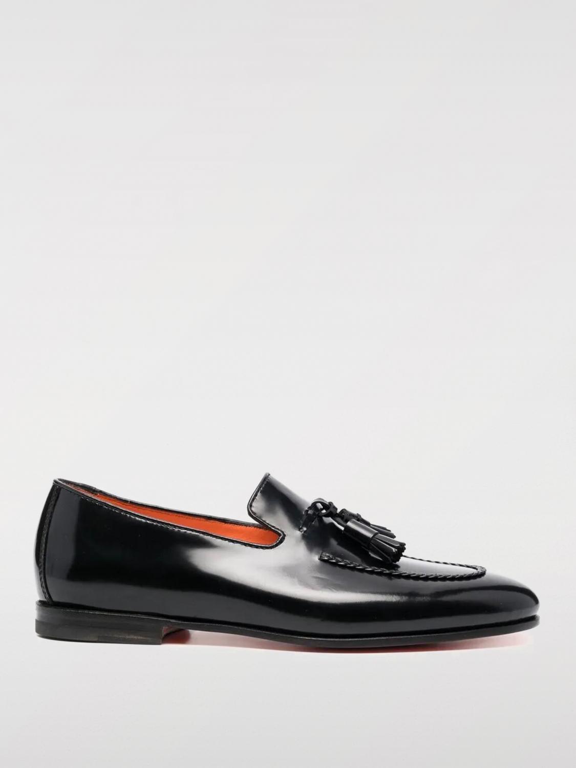 Santoni Loafers  Men Color Blue In Blue