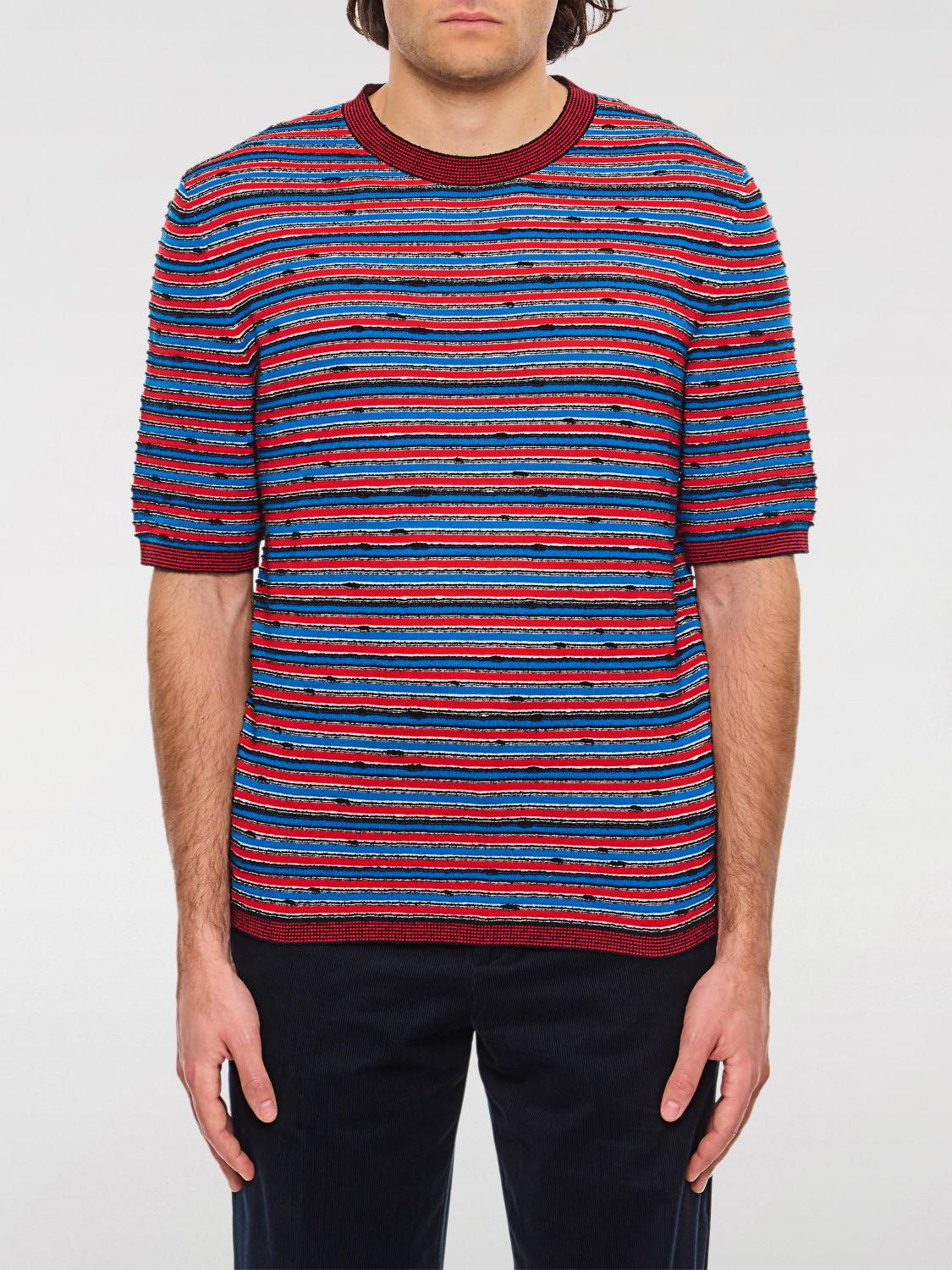 Bottega Veneta T-shirt Men Color Multicolor In Multicolor