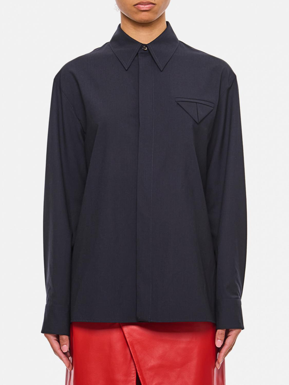 Bottega Veneta Shirt  Woman Color Blue In Blue