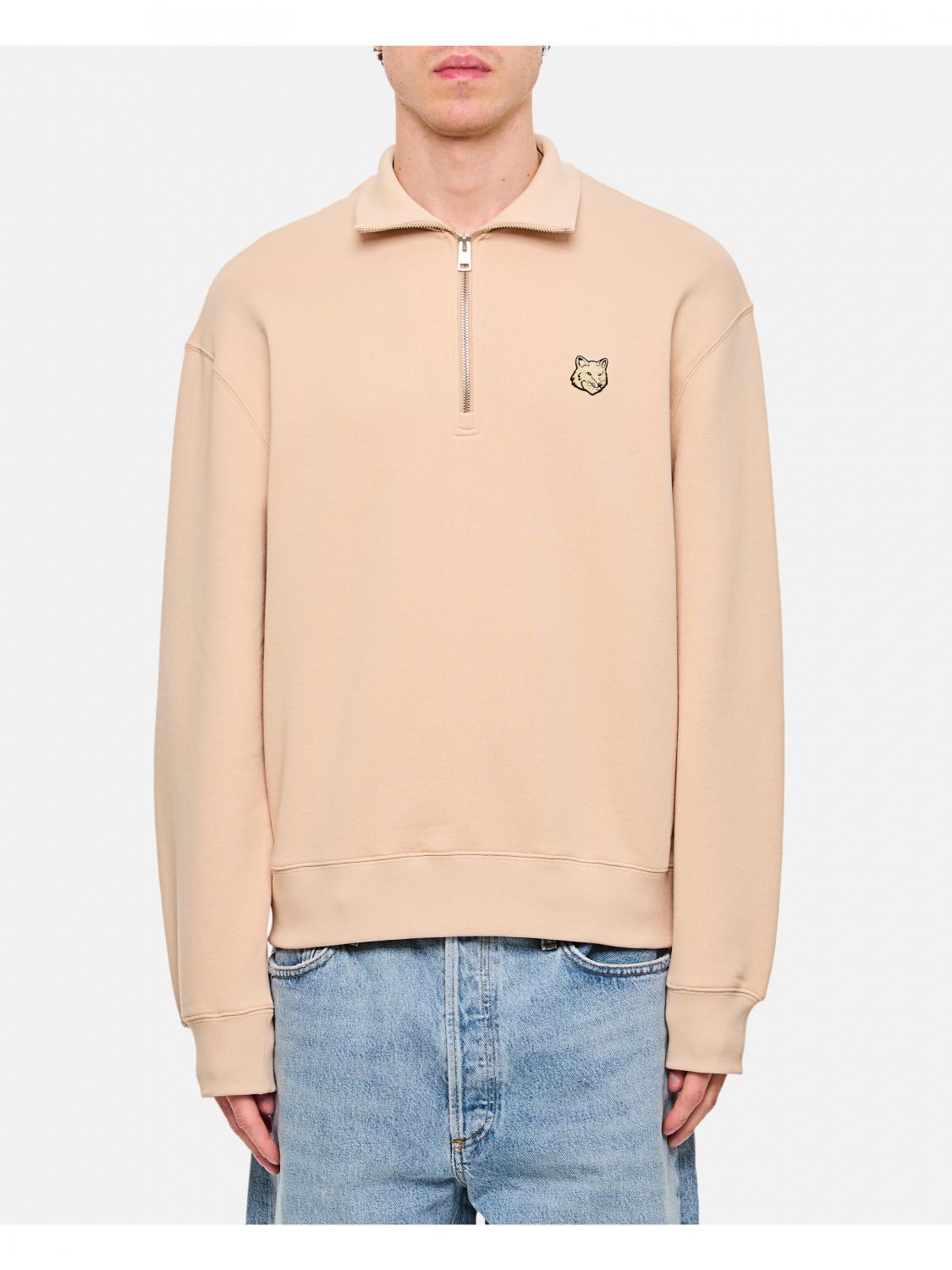 Maison Kitsuné Sweatshirt  Men Color Beige In Beige
